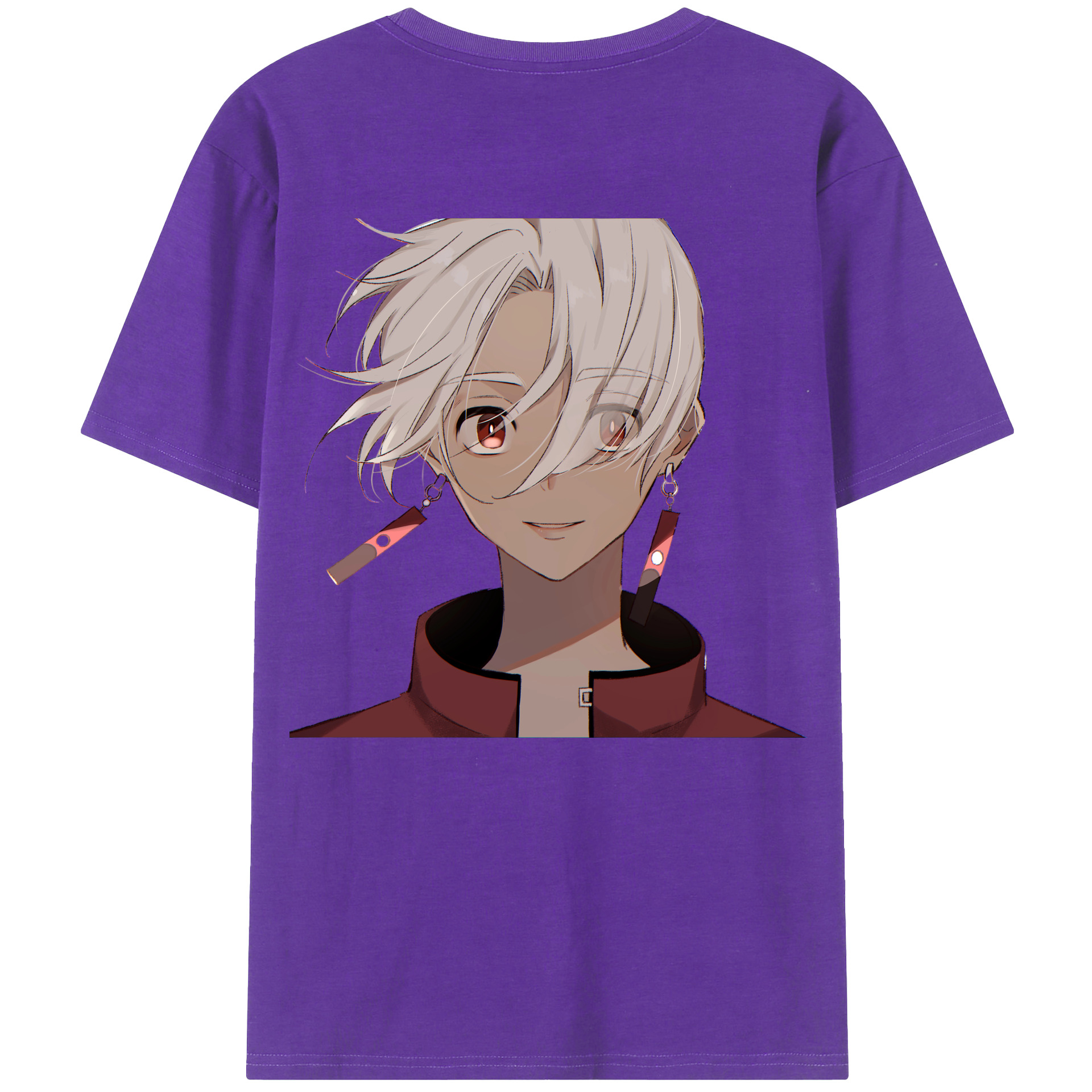 （画像用） 東京リベンジャーズ Tokyo Revengers 綿100％ メンズ半袖Tシャツ（バックプリント） 通気性