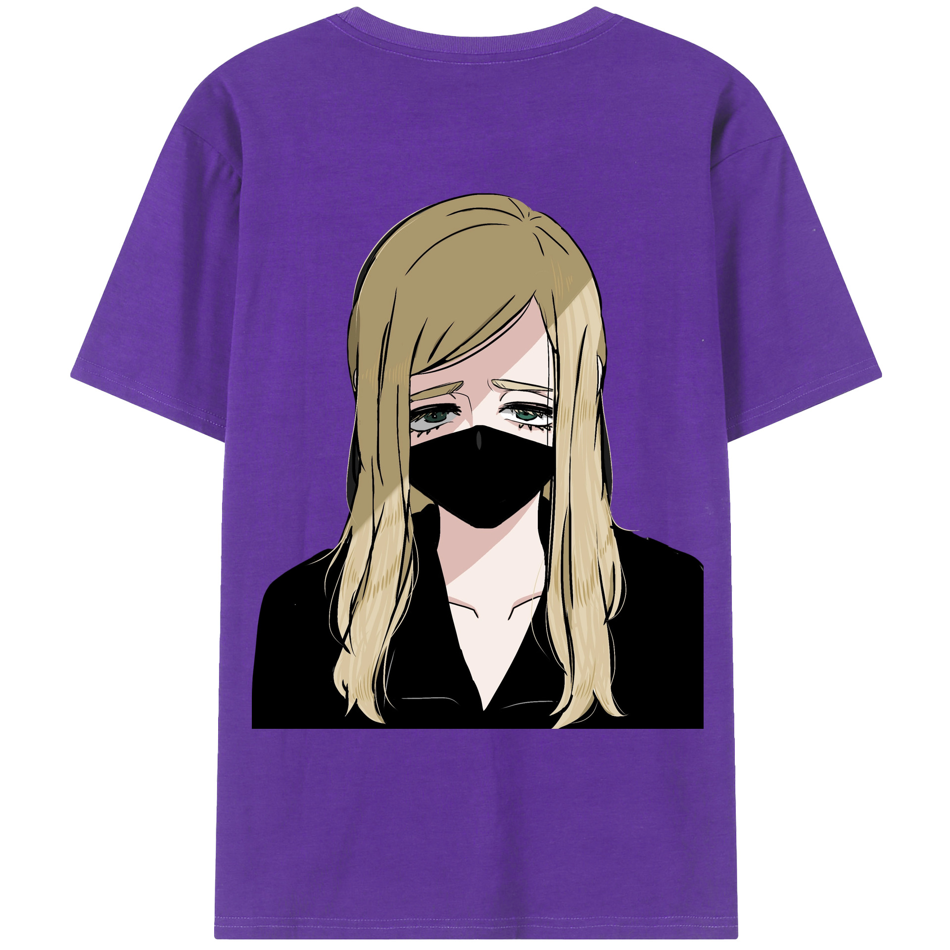 （画像用） 東京リベンジャーズ Tokyo Revengers 綿100％ メンズ半袖Tシャツ（バックプリント） 通気性