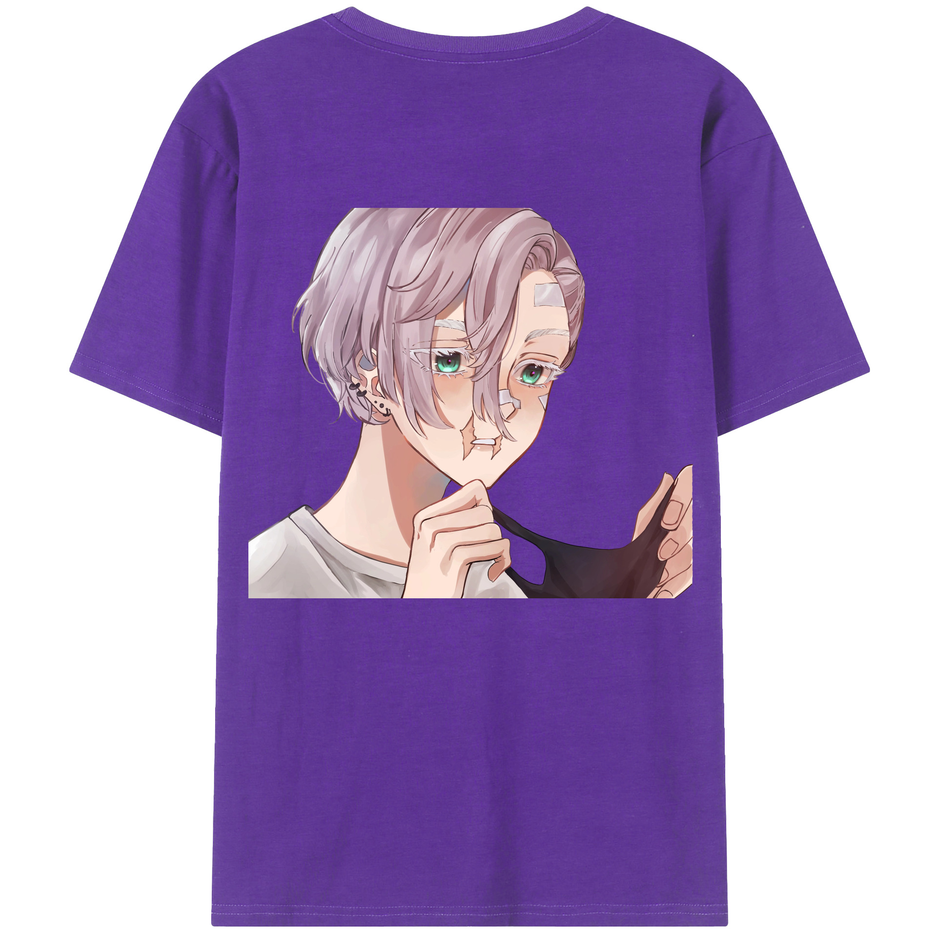 （画像用） 東京リベンジャーズ Tokyo Revengers 綿100％ メンズ半袖Tシャツ（バックプリント） 通気性