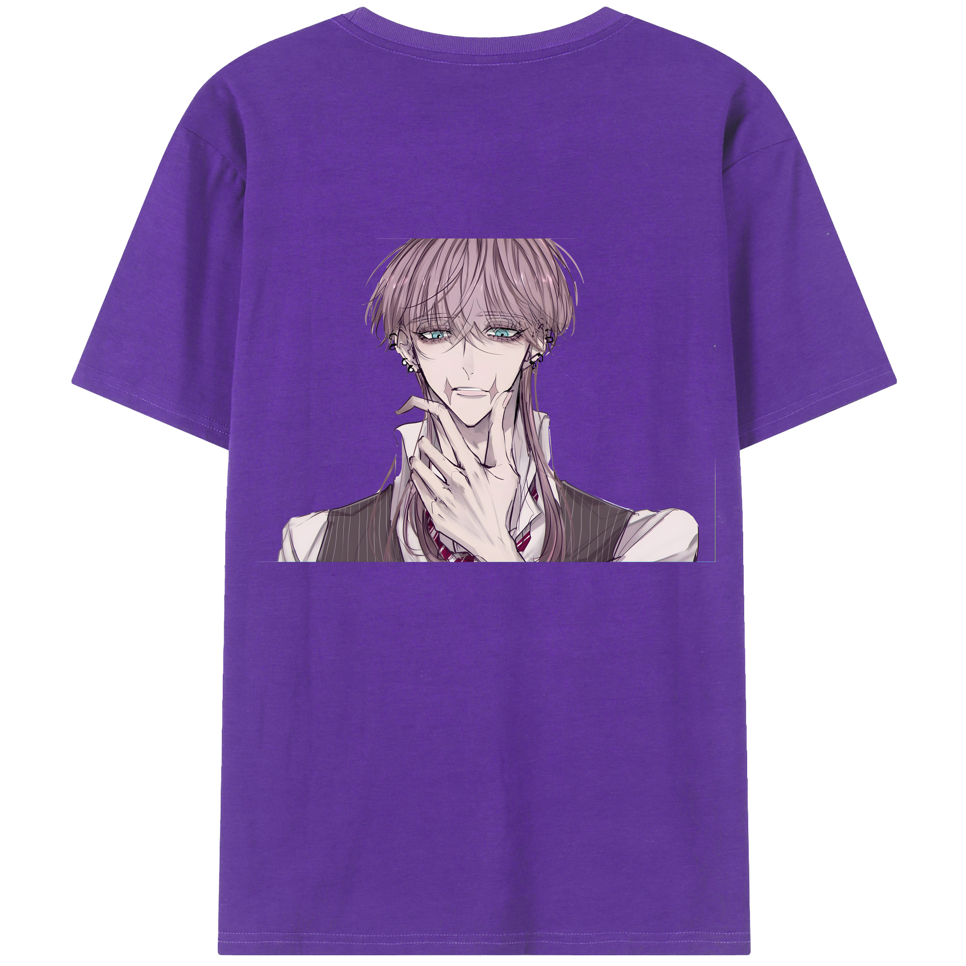 （画像用） 東京リベンジャーズ Tokyo Revengers 綿100％ メンズ半袖Tシャツ（バックプリント） 通気性