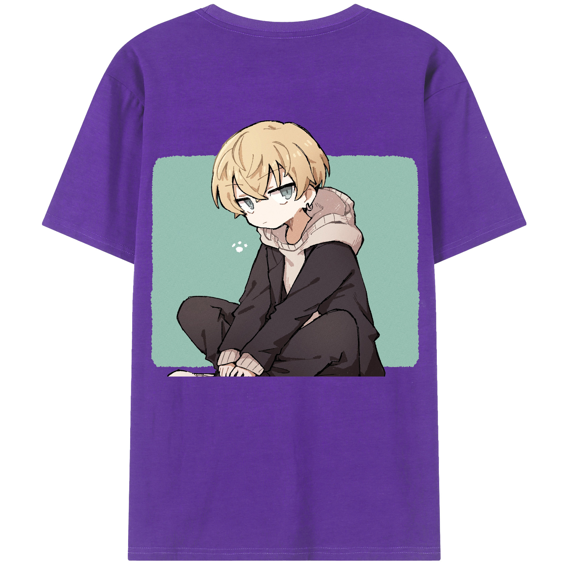 （画像用） 東京リベンジャーズ Tokyo Revengers 綿100％ メンズ半袖Tシャツ（バックプリント） 通気性