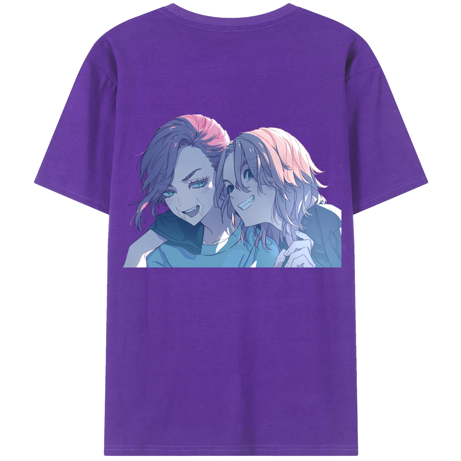 （画像用） 東京リベンジャーズ Tokyo Revengers 綿100％ メンズ半袖Tシャツ（バックプリント） 通気性