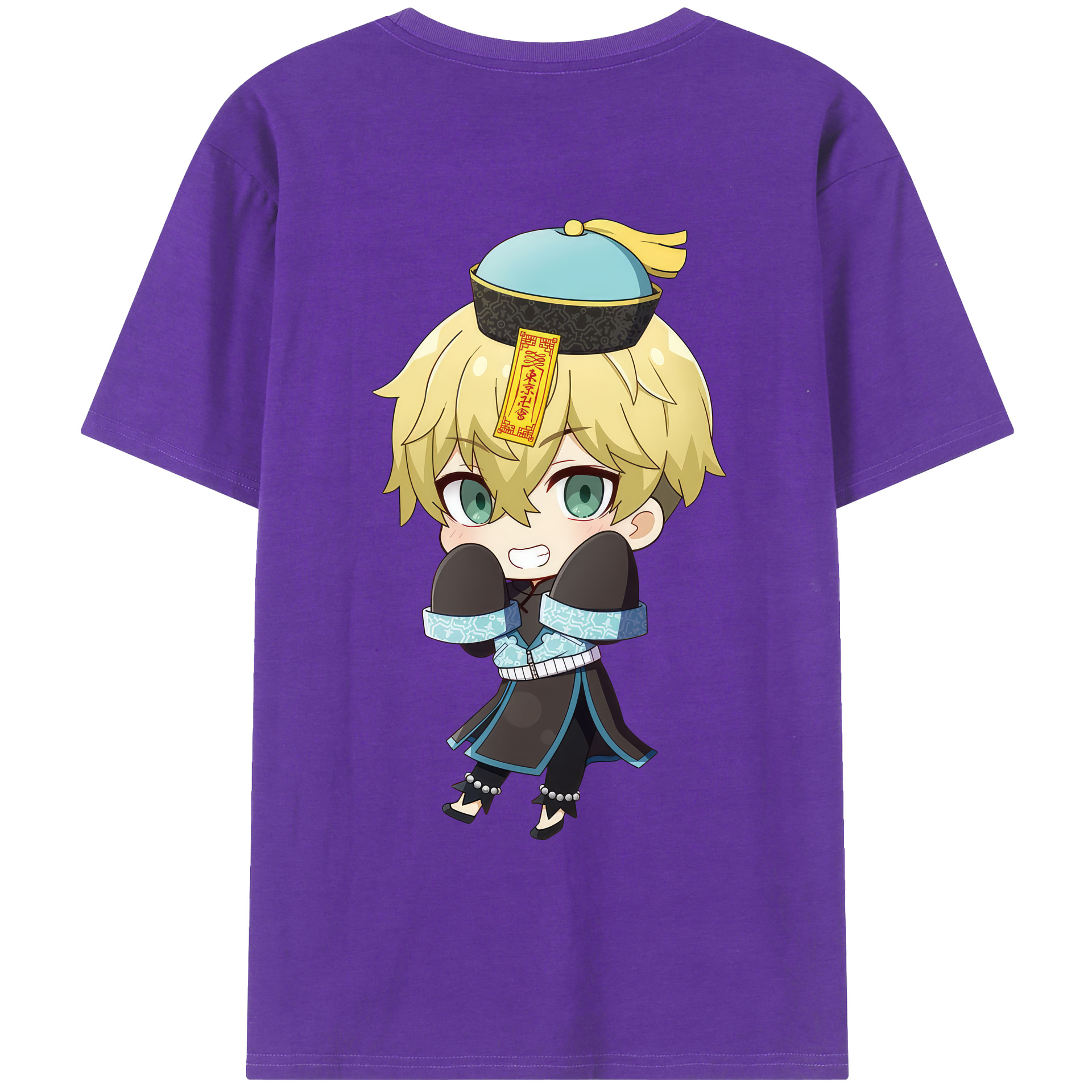 （画像用） 東京リベンジャーズ Tokyo Revengers 綿100％ メンズ半袖Tシャツ（バックプリント） 通気性