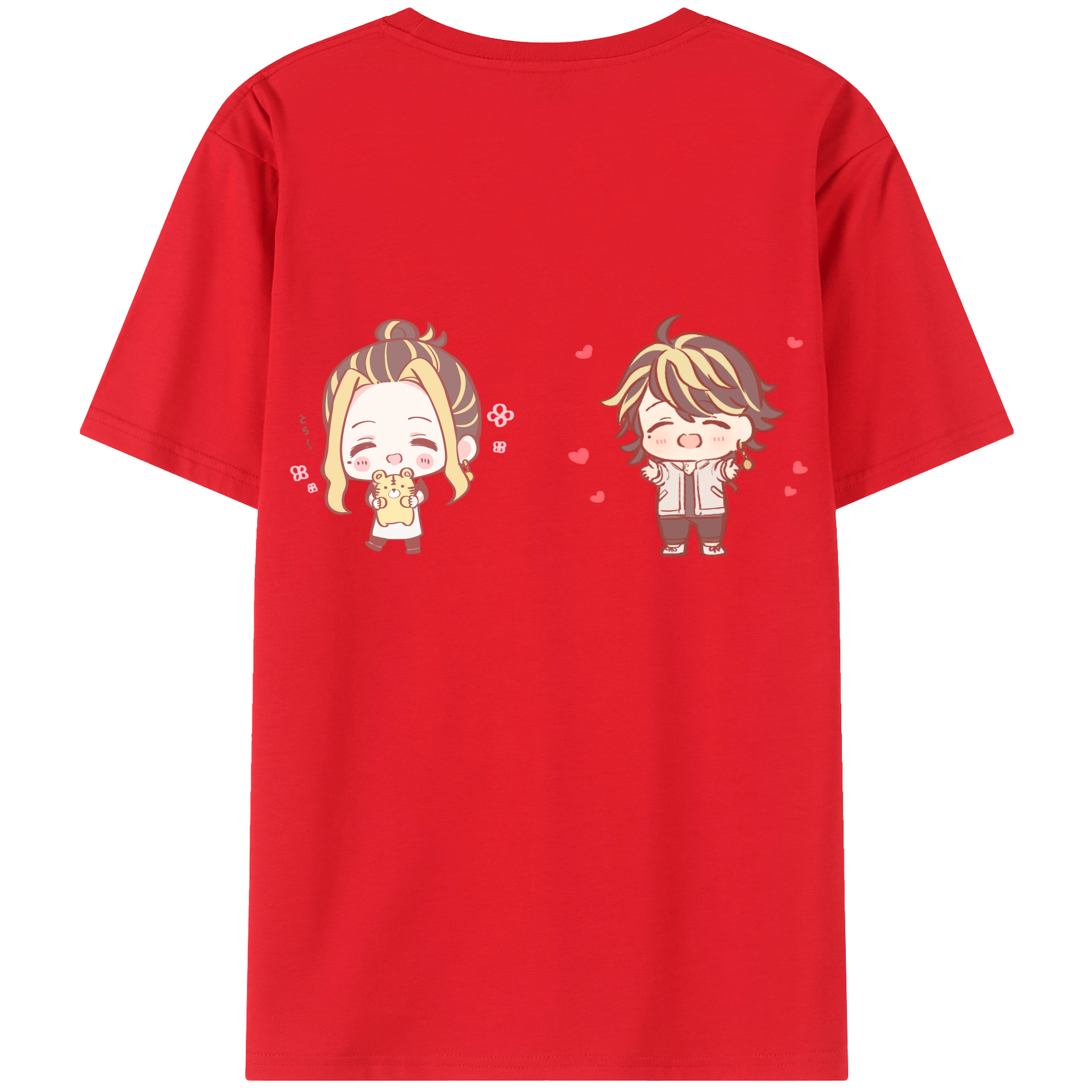 （画像用） 東京リベンジャーズ Tokyo Revengers 綿100％ メンズ半袖Tシャツ（バックプリント） 通気性