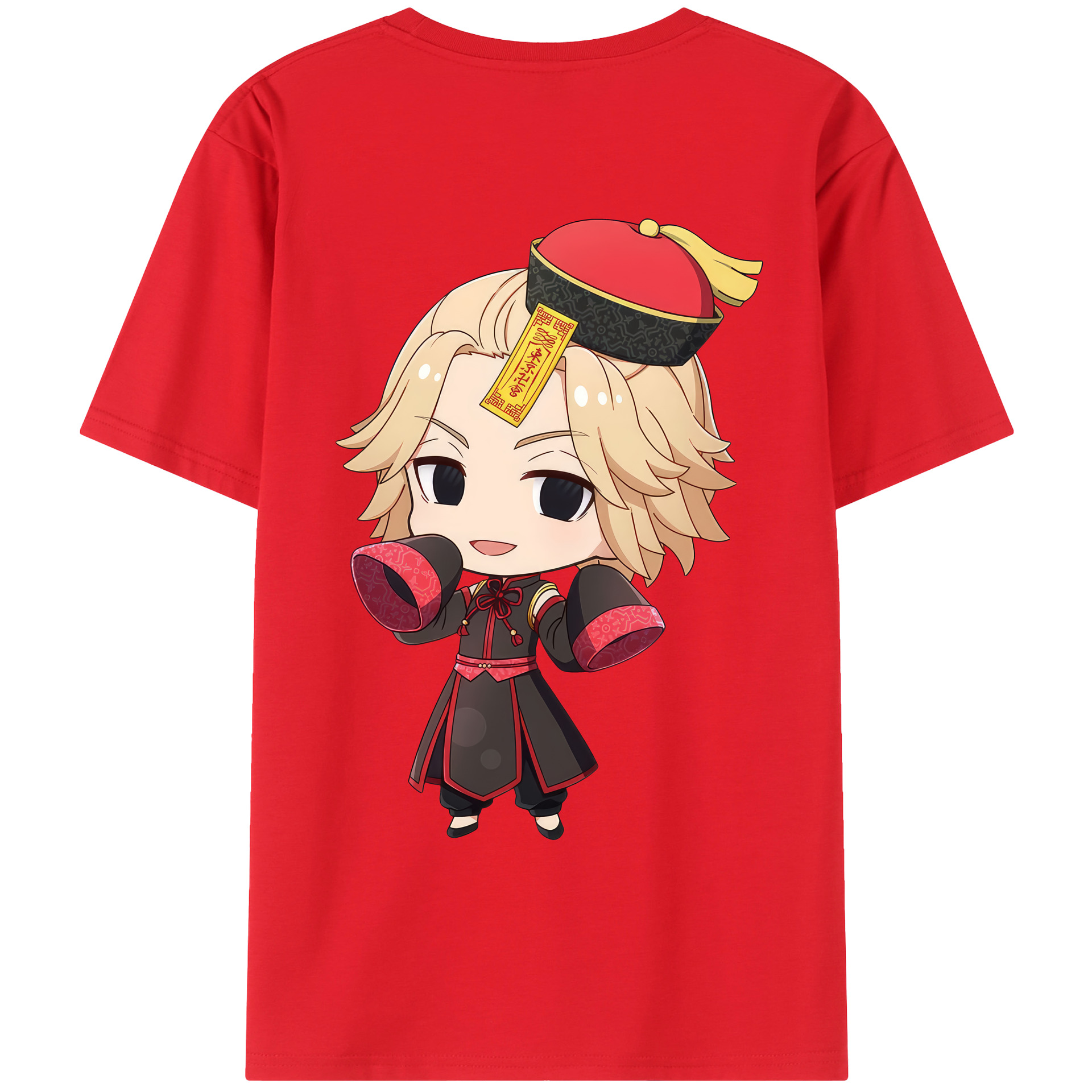 （画像用） 東京リベンジャーズ Tokyo Revengers 綿100％ メンズ半袖Tシャツ（バックプリント） 通気性