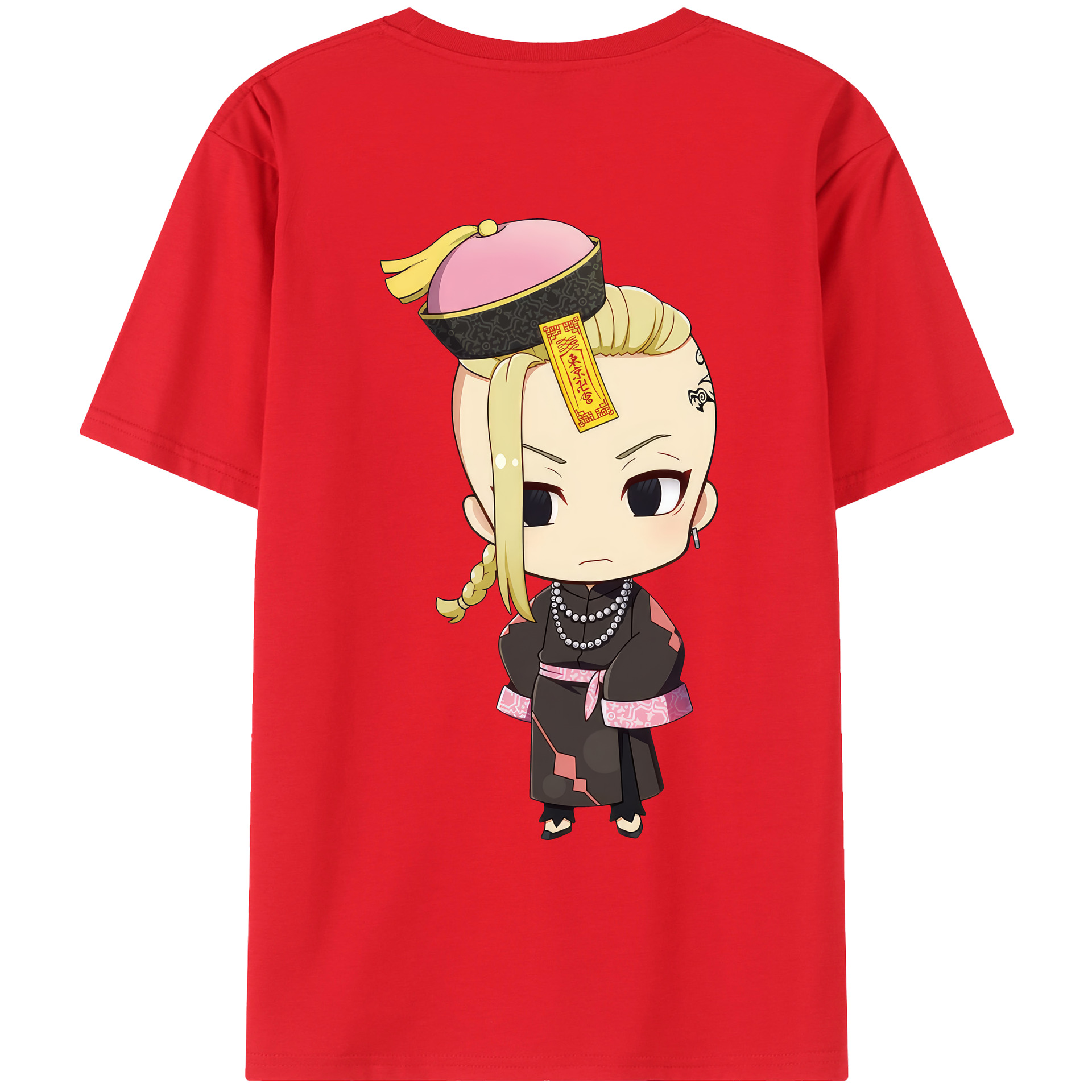 （画像用） 東京リベンジャーズ Tokyo Revengers 綿100％ メンズ半袖Tシャツ（バックプリント） 通気性