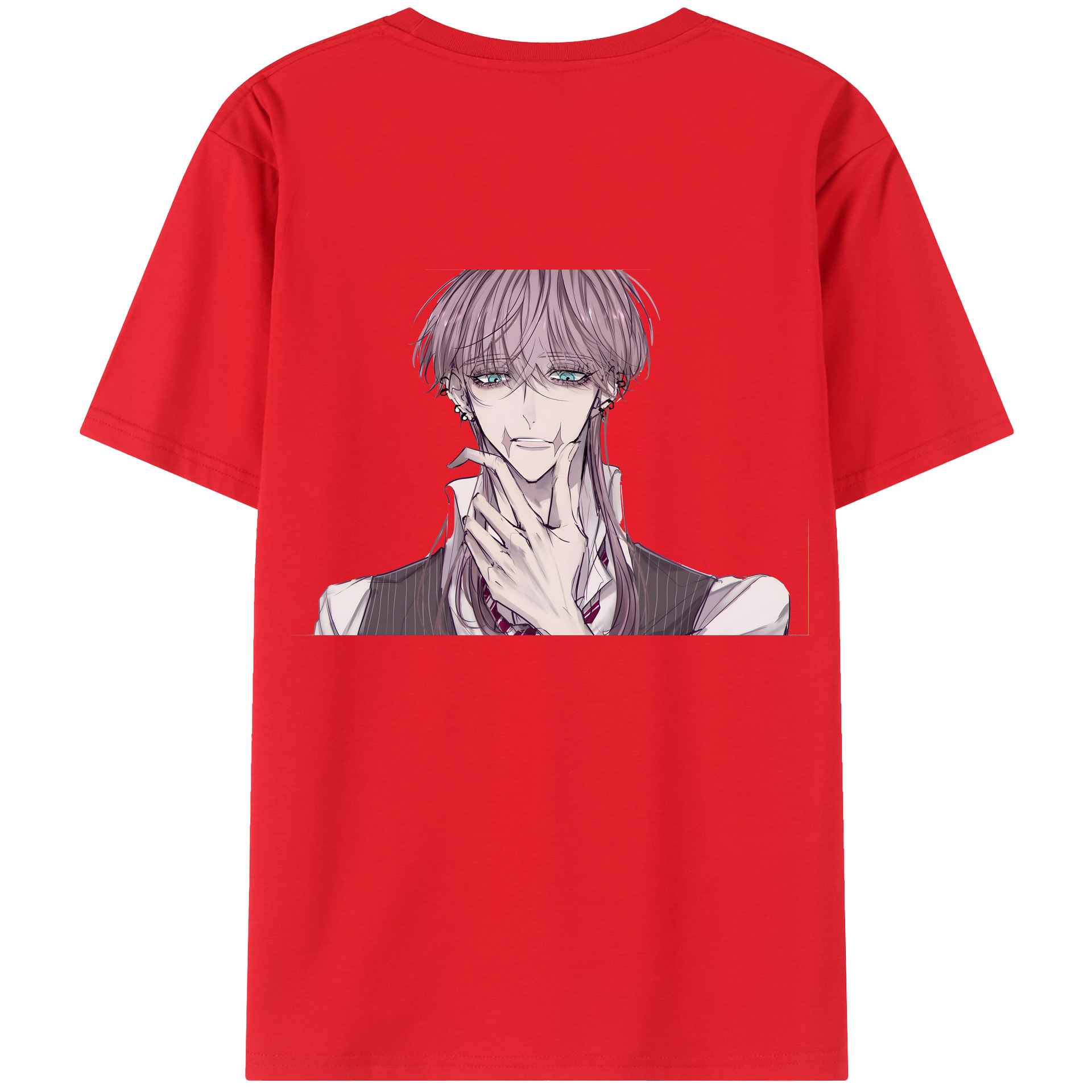 （画像用） 東京リベンジャーズ Tokyo Revengers 綿100％ メンズ半袖Tシャツ（バックプリント） 通気性