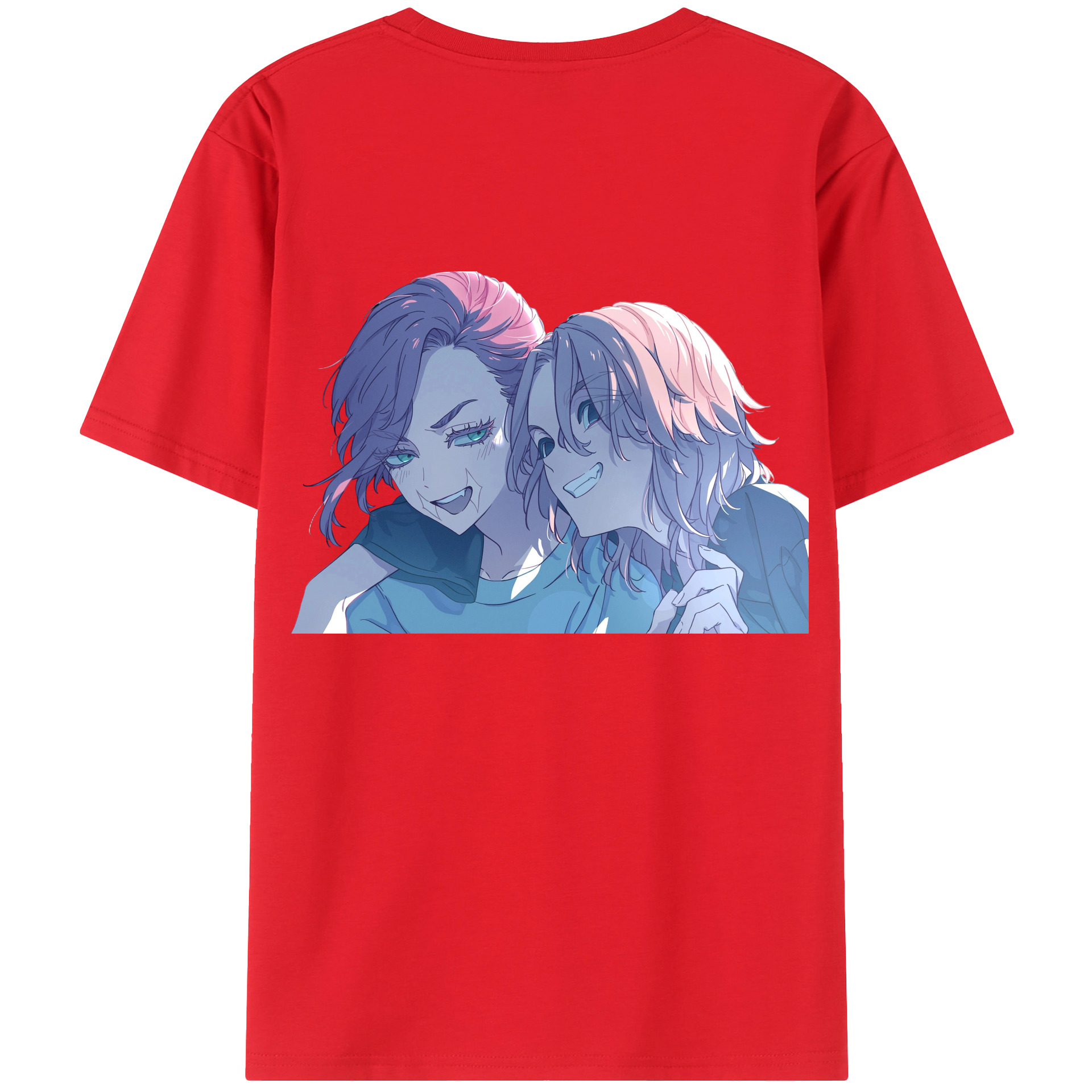（画像用） 東京リベンジャーズ Tokyo Revengers 綿100％ メンズ半袖Tシャツ（バックプリント） 通気性