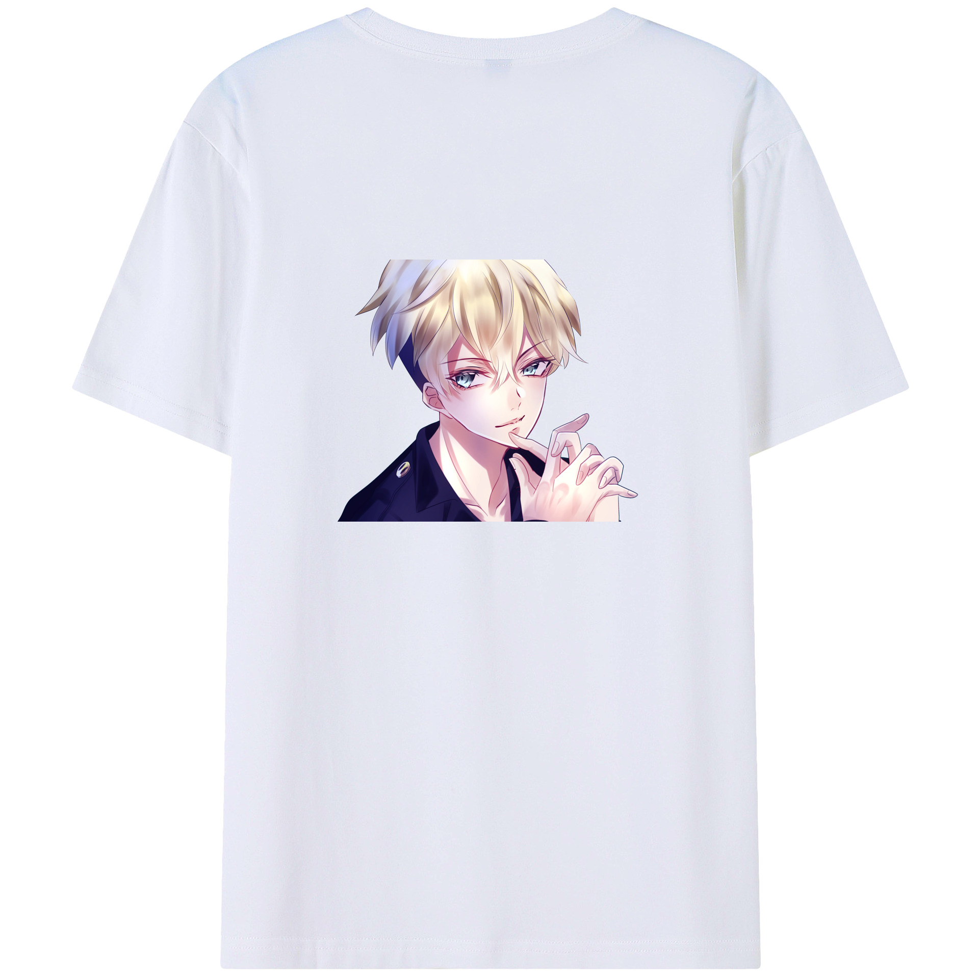 （画像用） 東京リベンジャーズ Tokyo Revengers 綿100％ メンズ半袖Tシャツ（バックプリント） 通気性