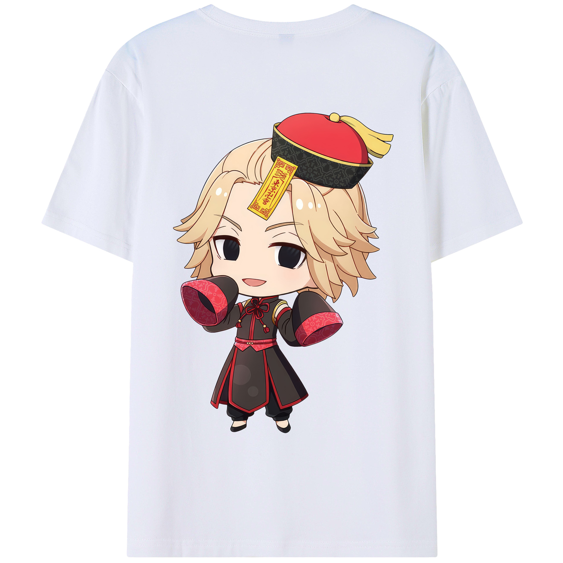 （画像用） 東京リベンジャーズ Tokyo Revengers 綿100％ メンズ半袖Tシャツ（バックプリント） 通気性