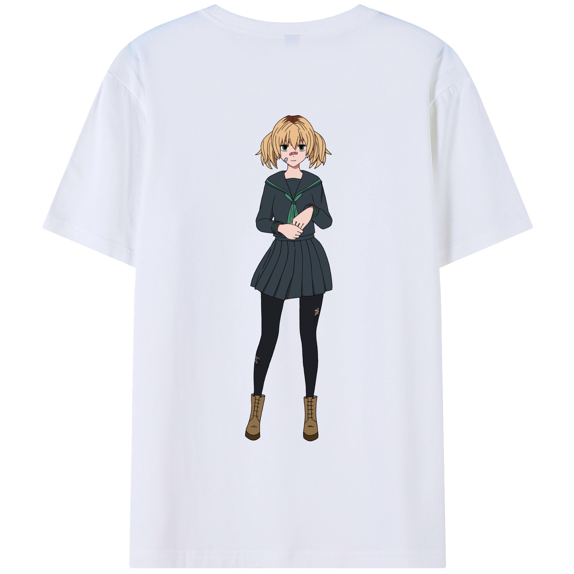 （画像用） 東京リベンジャーズ Tokyo Revengers 綿100％ メンズ半袖Tシャツ（バックプリント） 通気性