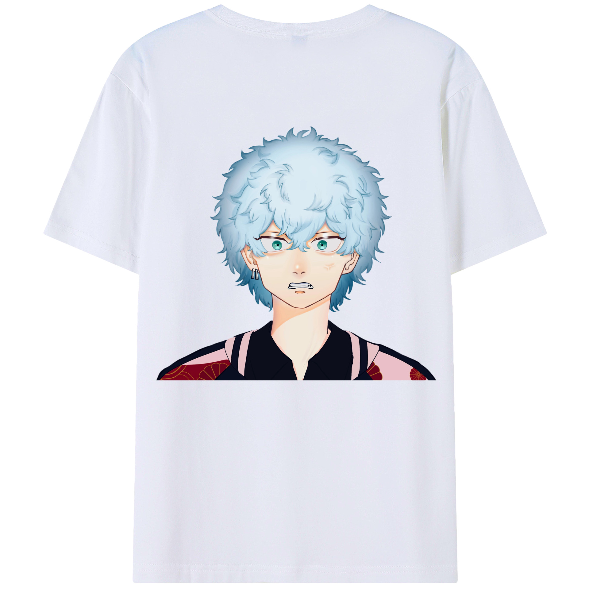 （画像用） 東京リベンジャーズ Tokyo Revengers 綿100％ メンズ半袖Tシャツ（バックプリント） 通気性