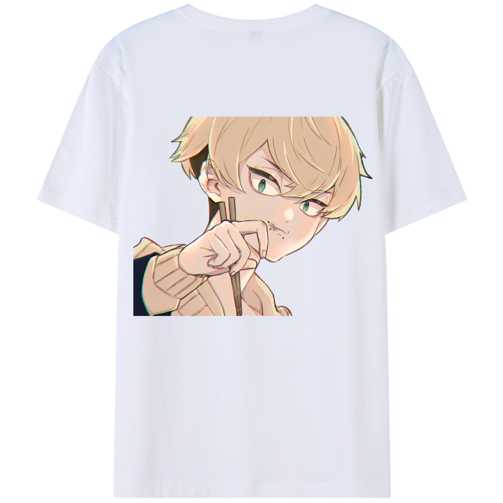 （画像用） 東京リベンジャーズ Tokyo Revengers 綿100％ メンズ半袖Tシャツ（バックプリント） 通気性