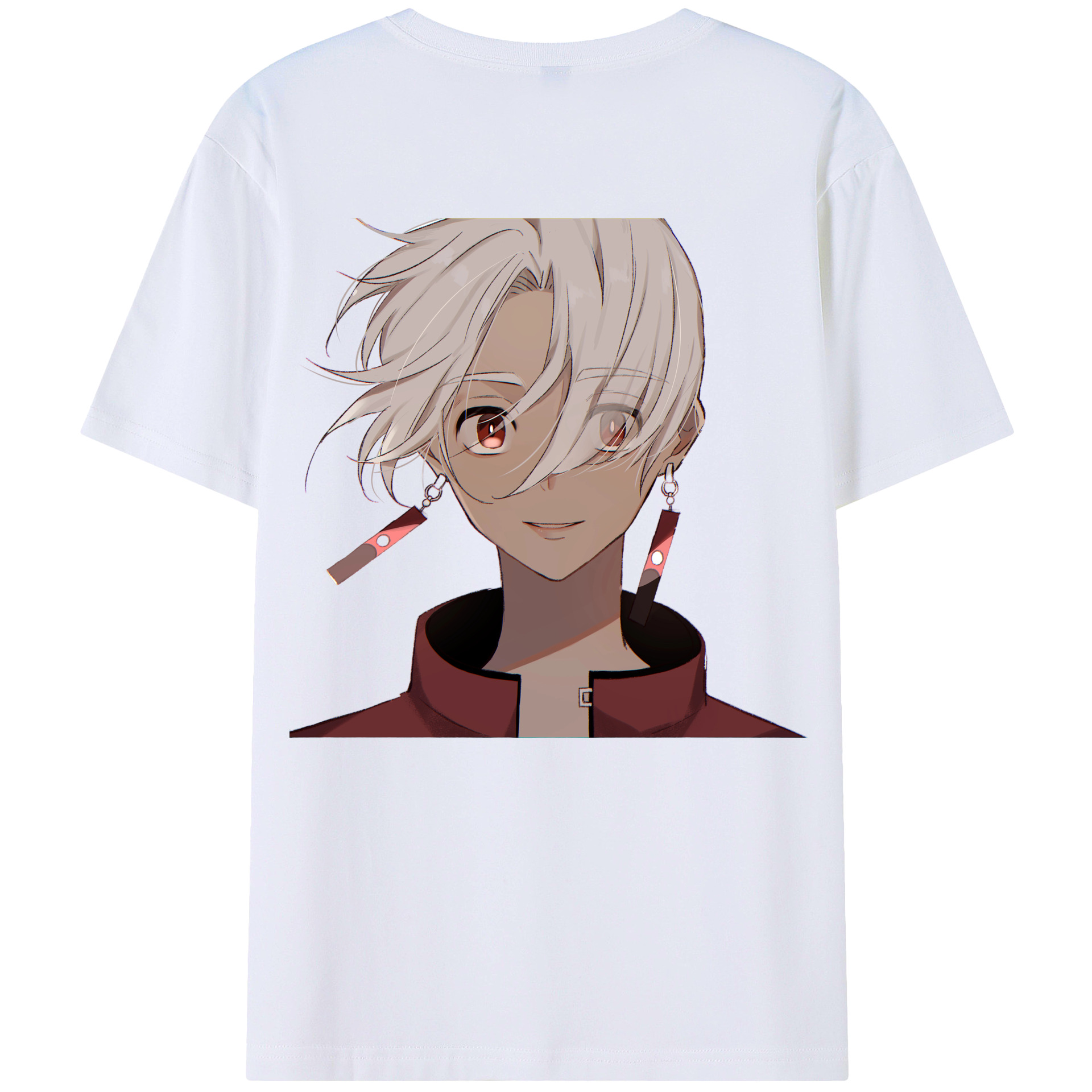 （画像用） 東京リベンジャーズ Tokyo Revengers 綿100％ メンズ半袖Tシャツ（バックプリント） 通気性