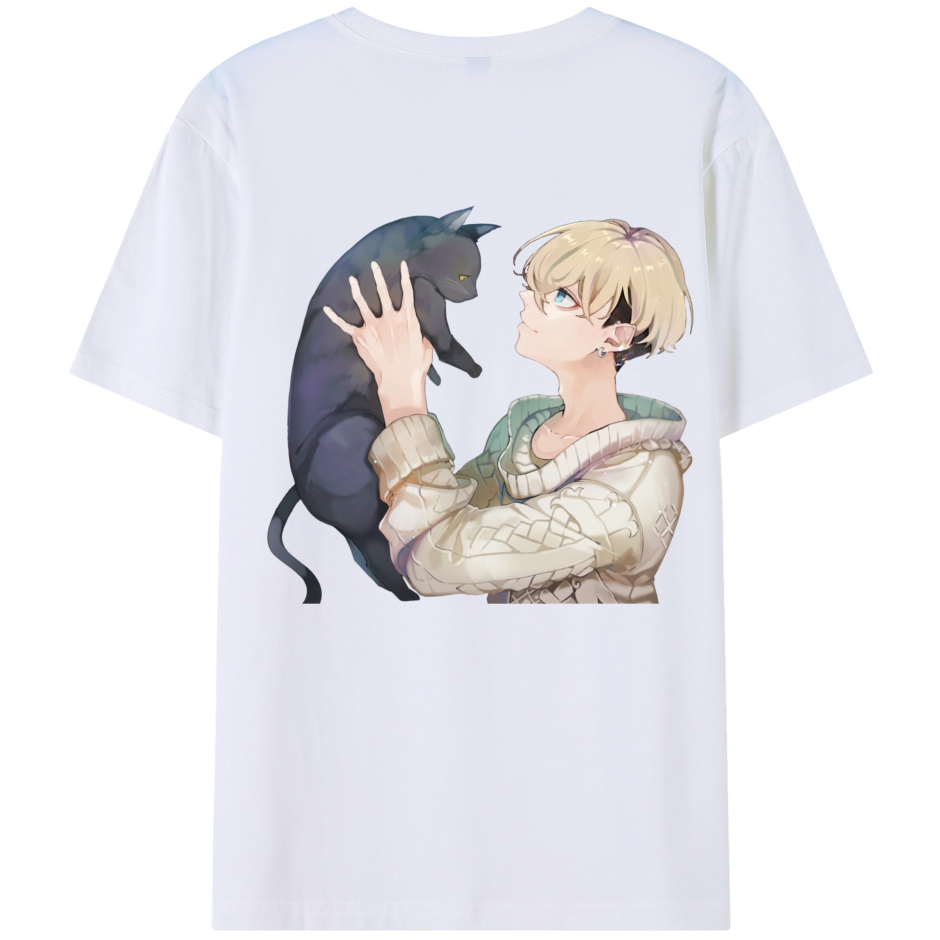 （画像用） 東京リベンジャーズ Tokyo Revengers 綿100％ メンズ半袖Tシャツ（バックプリント） 通気性
