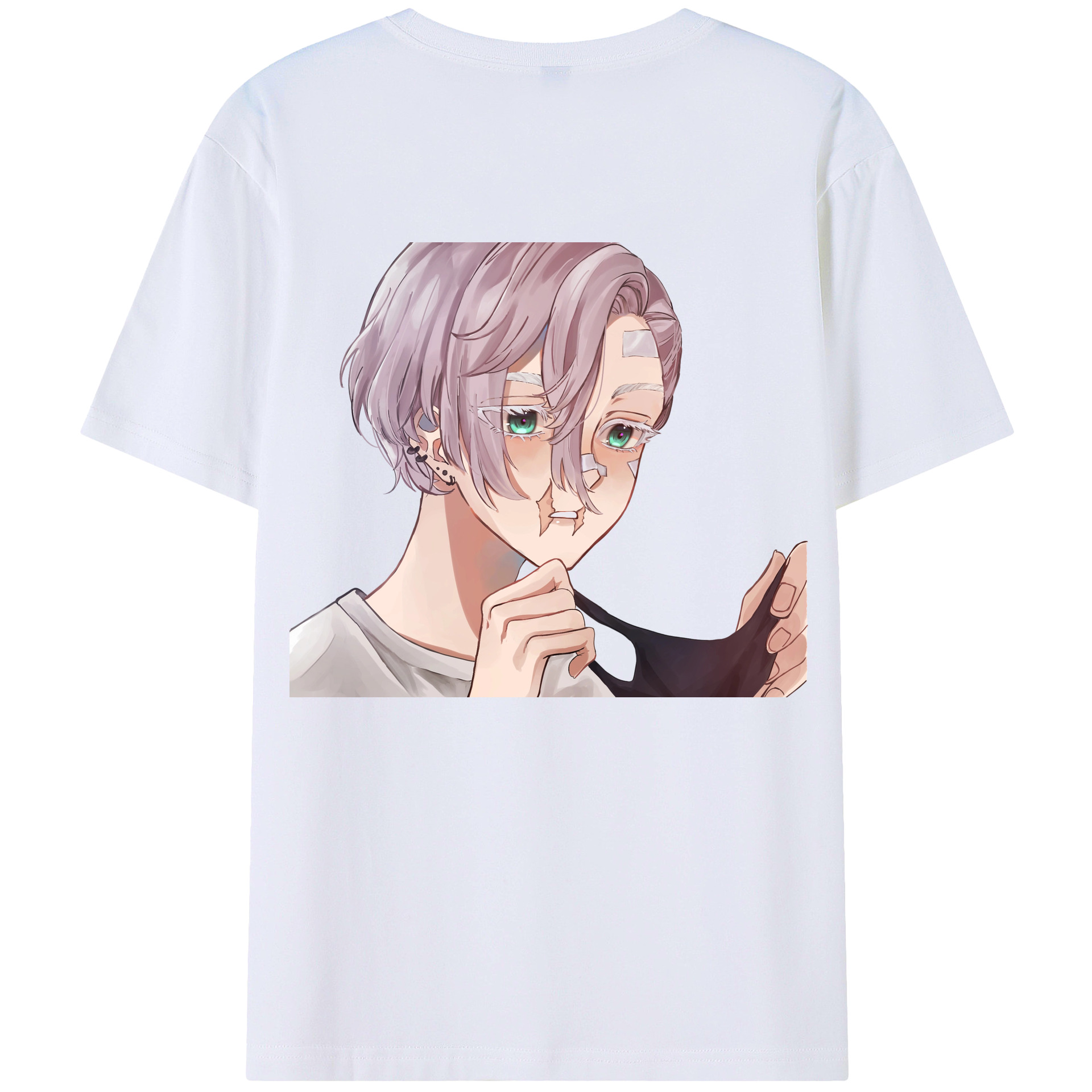 （画像用） 東京リベンジャーズ Tokyo Revengers 綿100％ メンズ半袖Tシャツ（バックプリント） 通気性