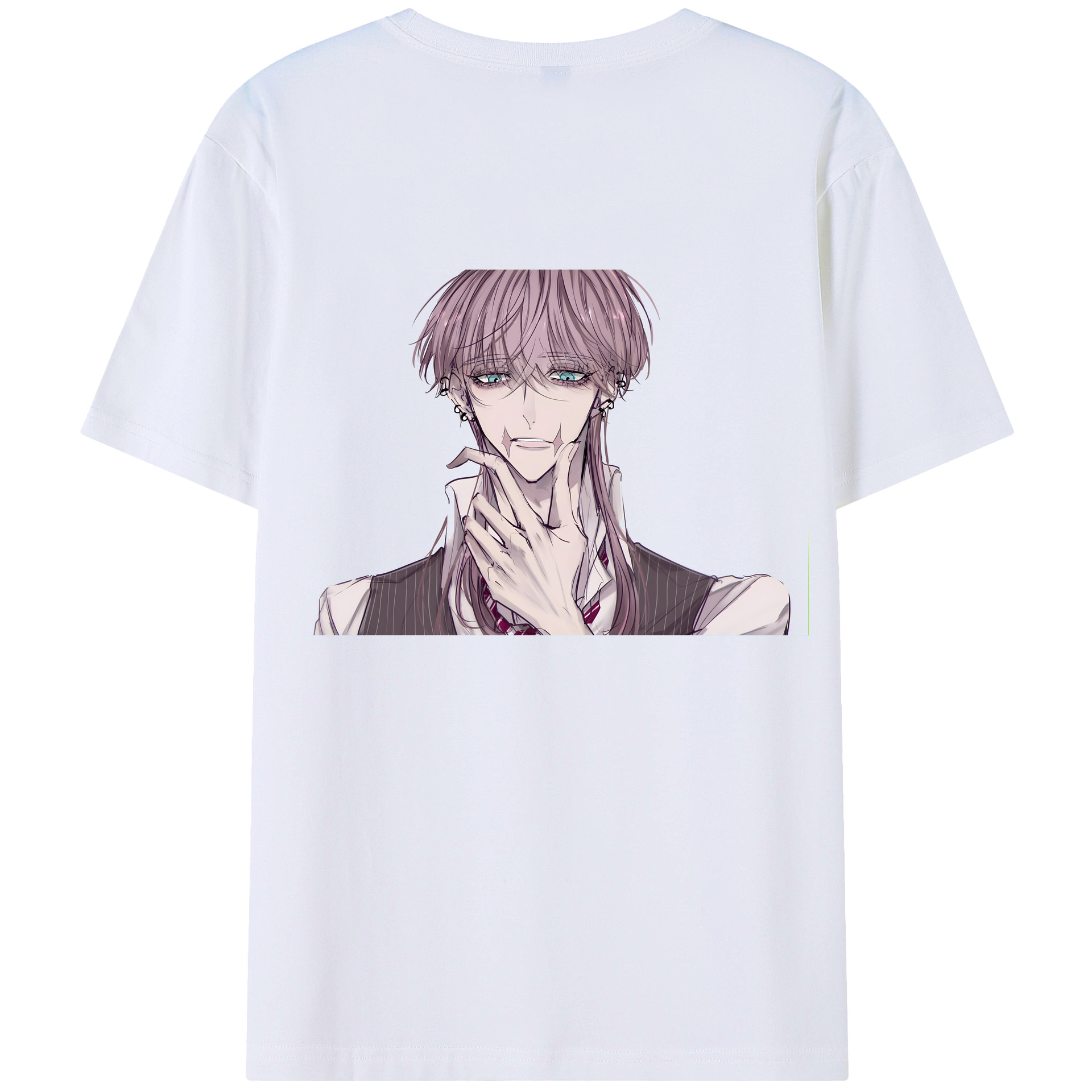 （画像用） 東京リベンジャーズ Tokyo Revengers 綿100％ メンズ半袖Tシャツ（バックプリント） 通気性