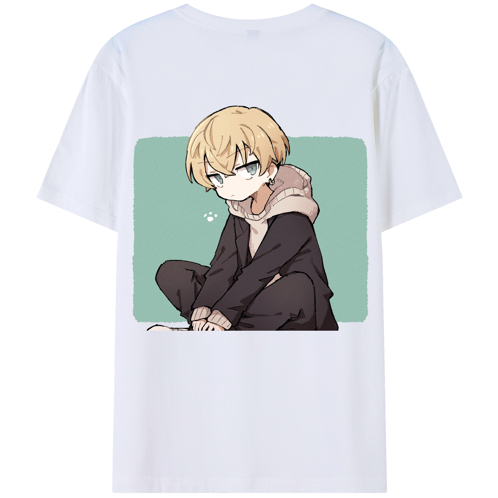 （画像用） 東京リベンジャーズ Tokyo Revengers 綿100％ メンズ半袖Tシャツ（バックプリント） 通気性