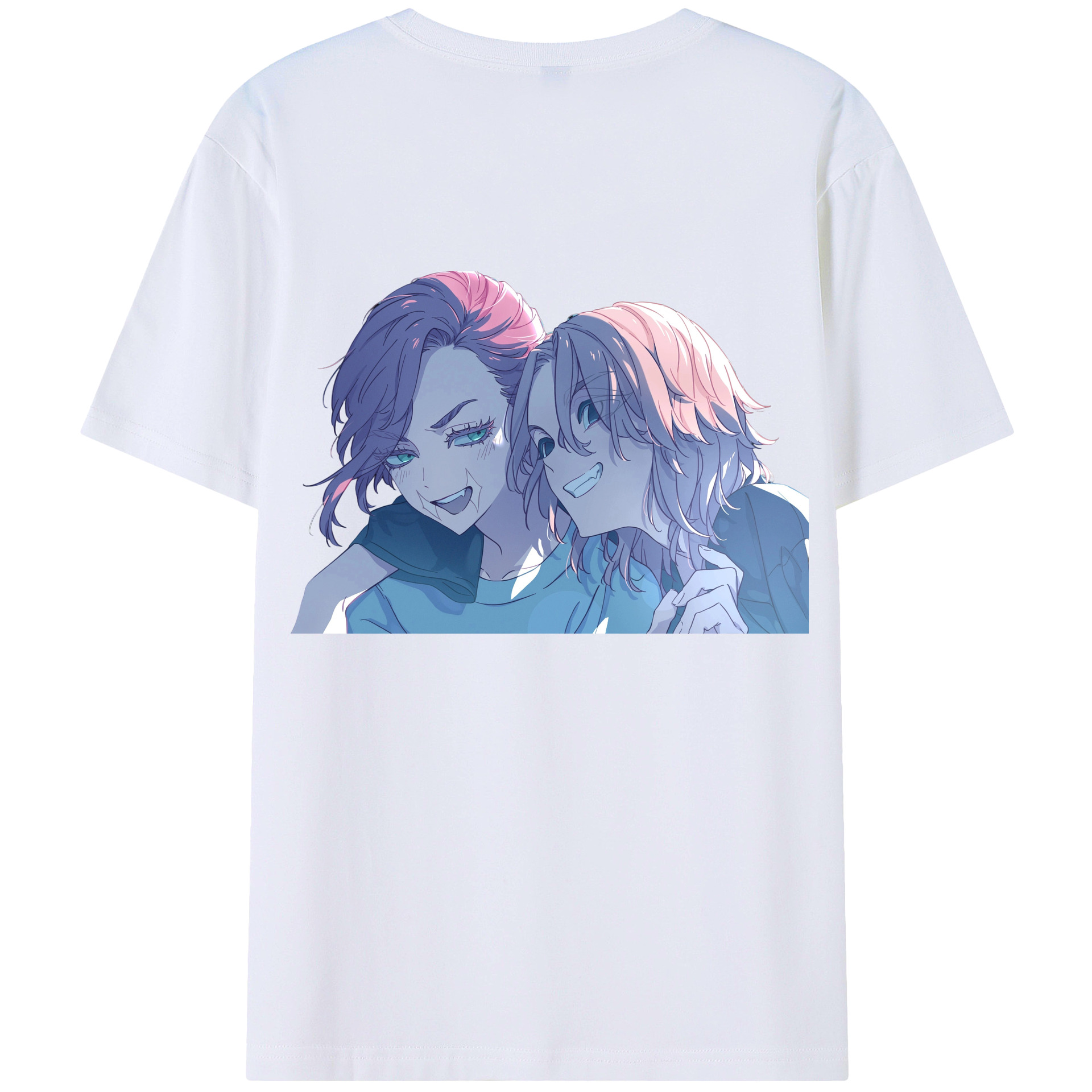 （画像用） 東京リベンジャーズ Tokyo Revengers 綿100％ メンズ半袖Tシャツ（バックプリント） 通気性