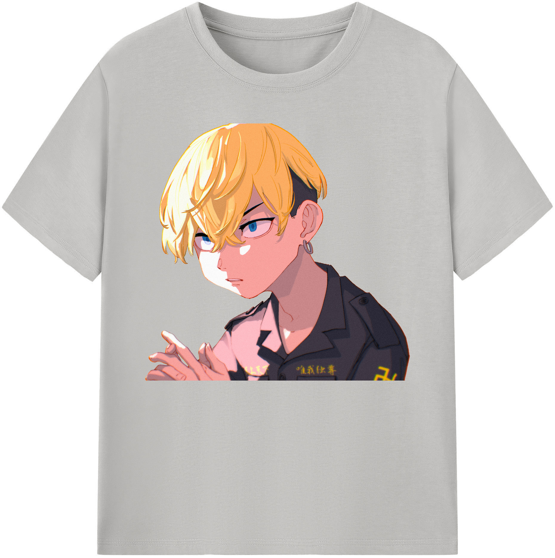 （画像用） 東京リベンジャーズ Tokyo Revengers 綿100％ メンズ半袖Tシャツ｜肌触りやわらか＆通気性