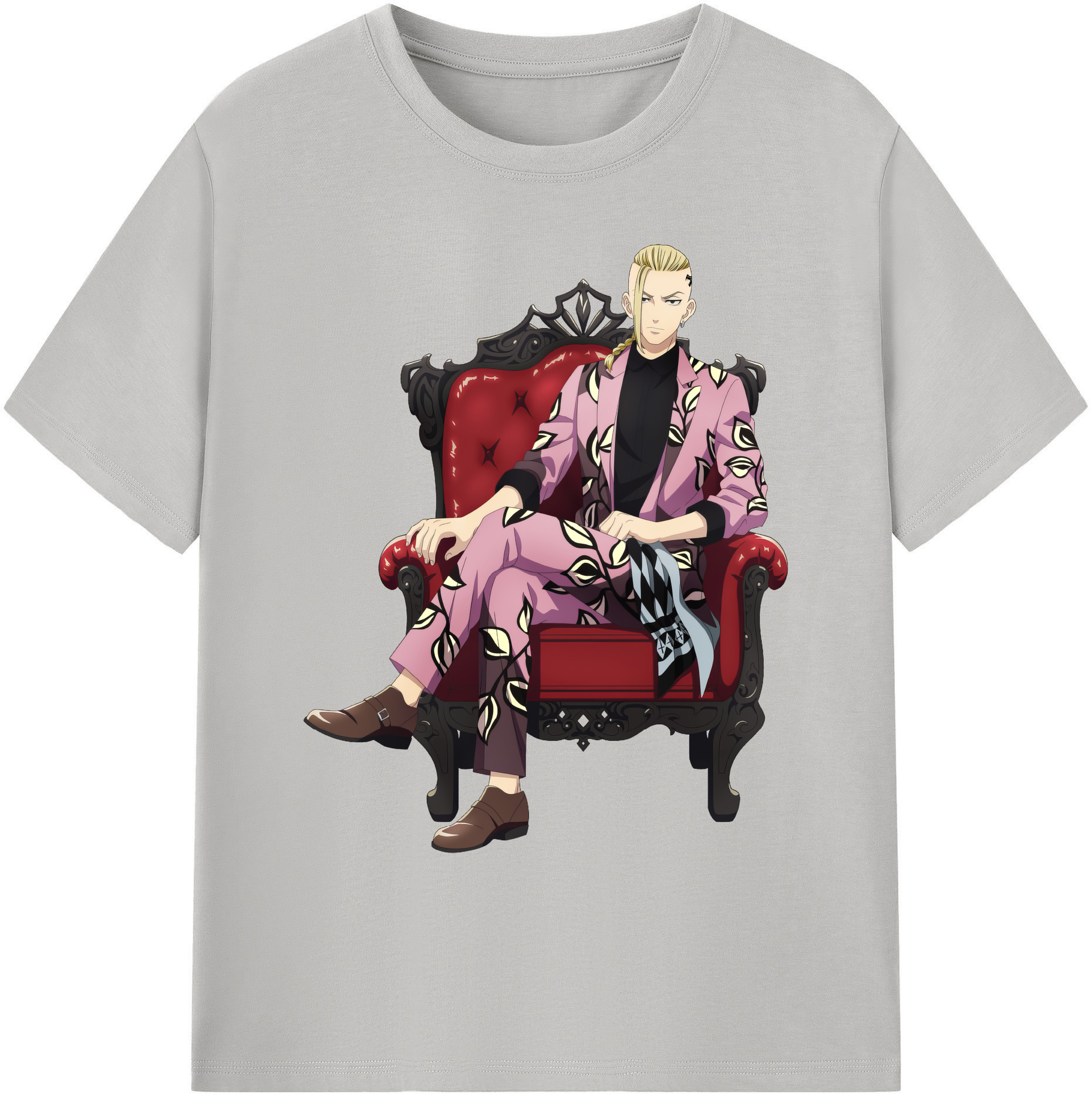 （画像用） 東京リベンジャーズ Tokyo Revengers 綿100％ メンズ半袖Tシャツ｜肌触りやわらか＆通気性