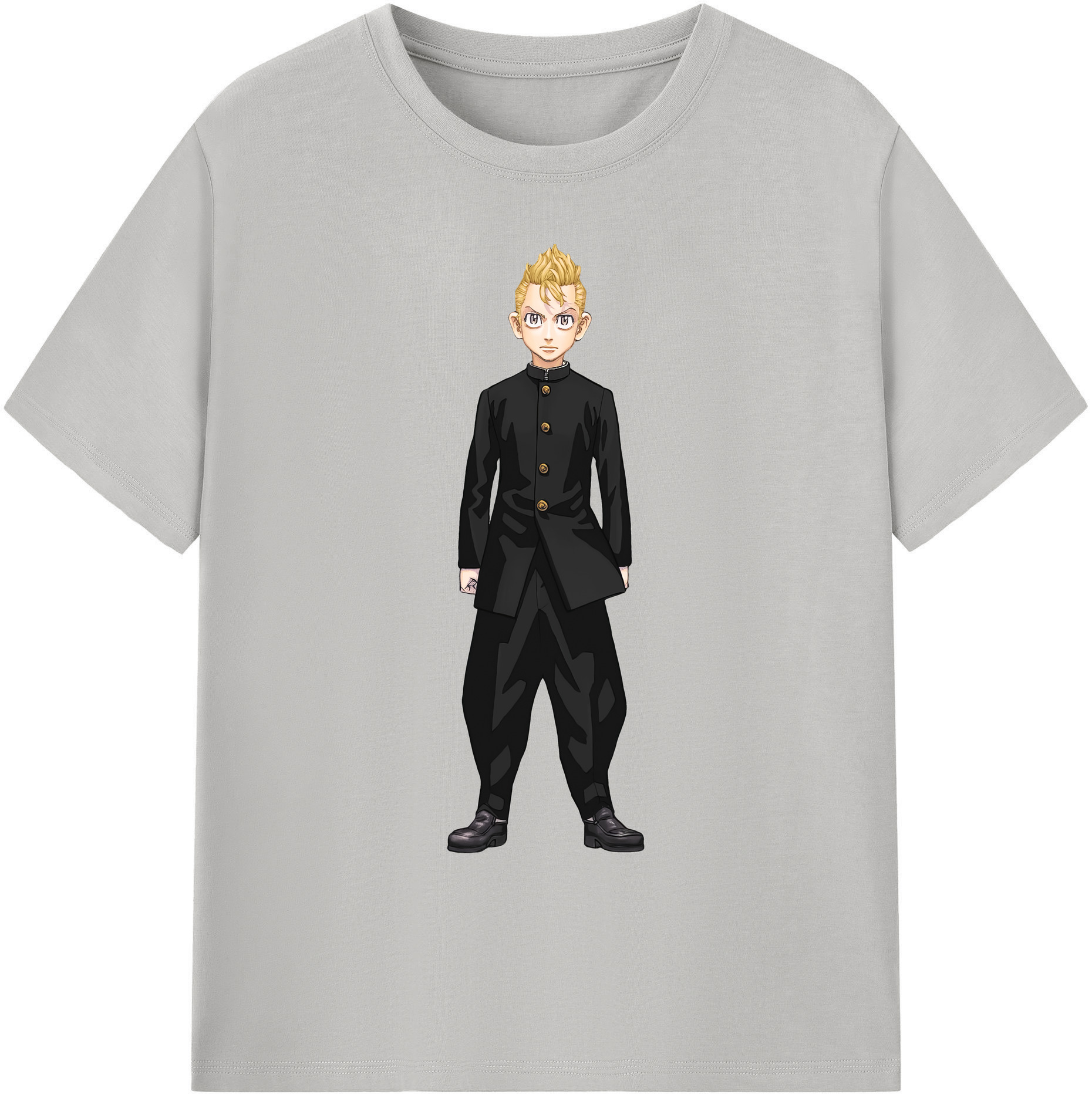 （画像用） 東京リベンジャーズ Tokyo Revengers 綿100％ メンズ半袖Tシャツ｜肌触りやわらか＆通気性
