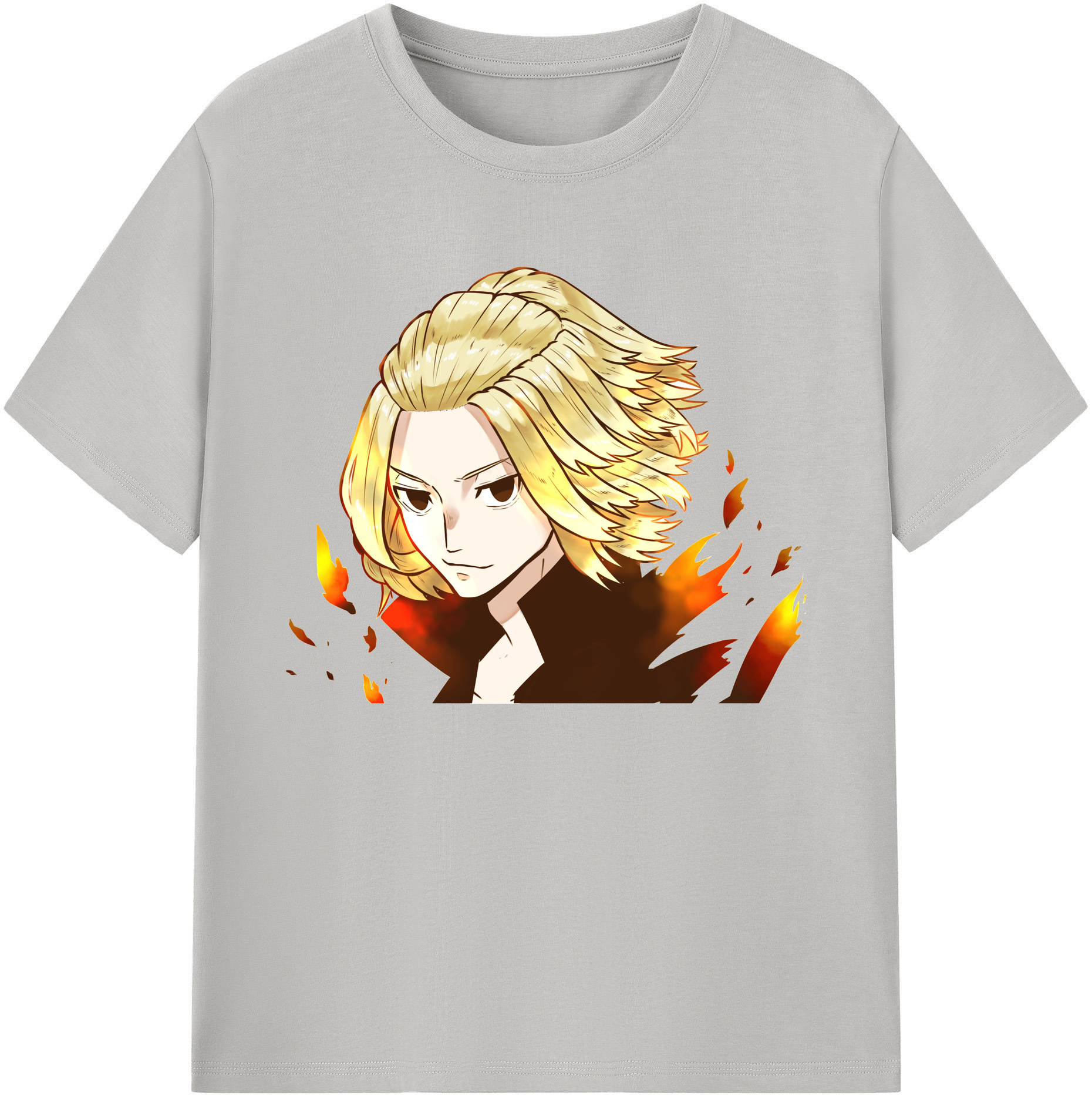 （画像用） 東京リベンジャーズ Tokyo Revengers 綿100％ メンズ半袖Tシャツ｜肌触りやわらか＆通気性