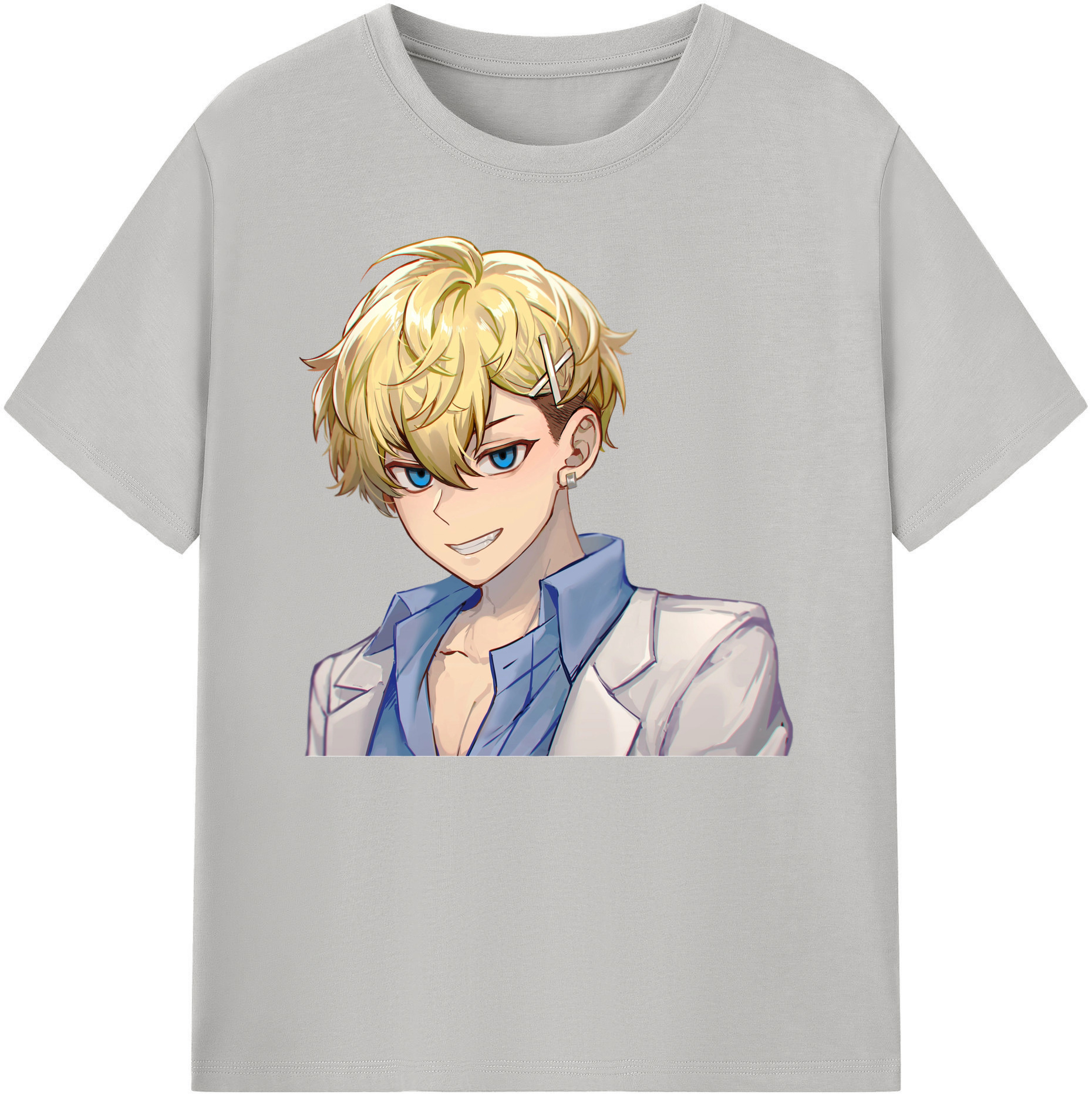 （画像用） 東京リベンジャーズ Tokyo Revengers 綿100％ メンズ半袖Tシャツ｜肌触りやわらか＆通気性
