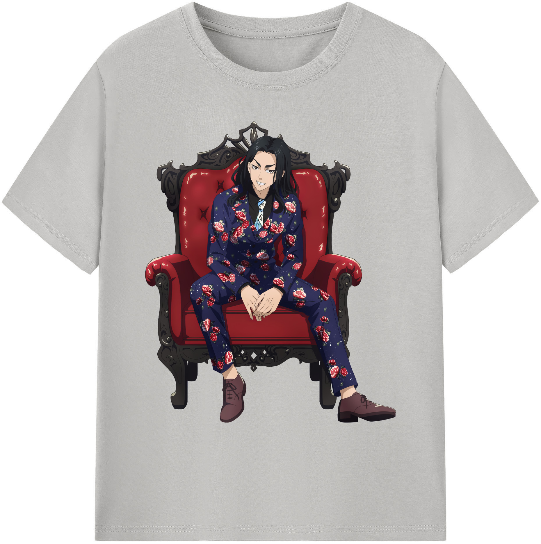 （画像用） 東京リベンジャーズ Tokyo Revengers 綿100％ メンズ半袖Tシャツ｜肌触りやわらか＆通気性