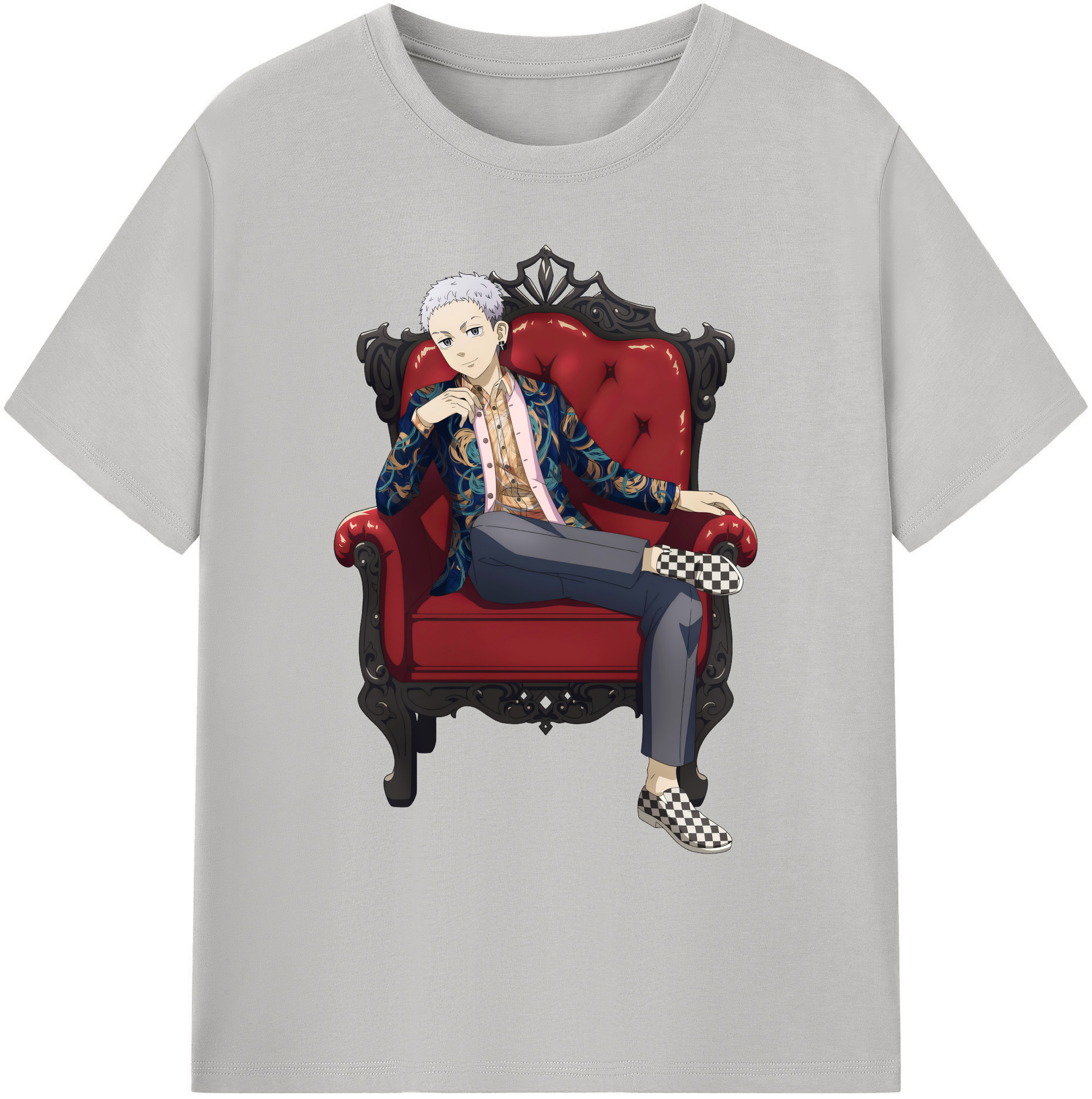 （画像用） 東京リベンジャーズ Tokyo Revengers 綿100％ メンズ半袖Tシャツ｜肌触りやわらか＆通気性