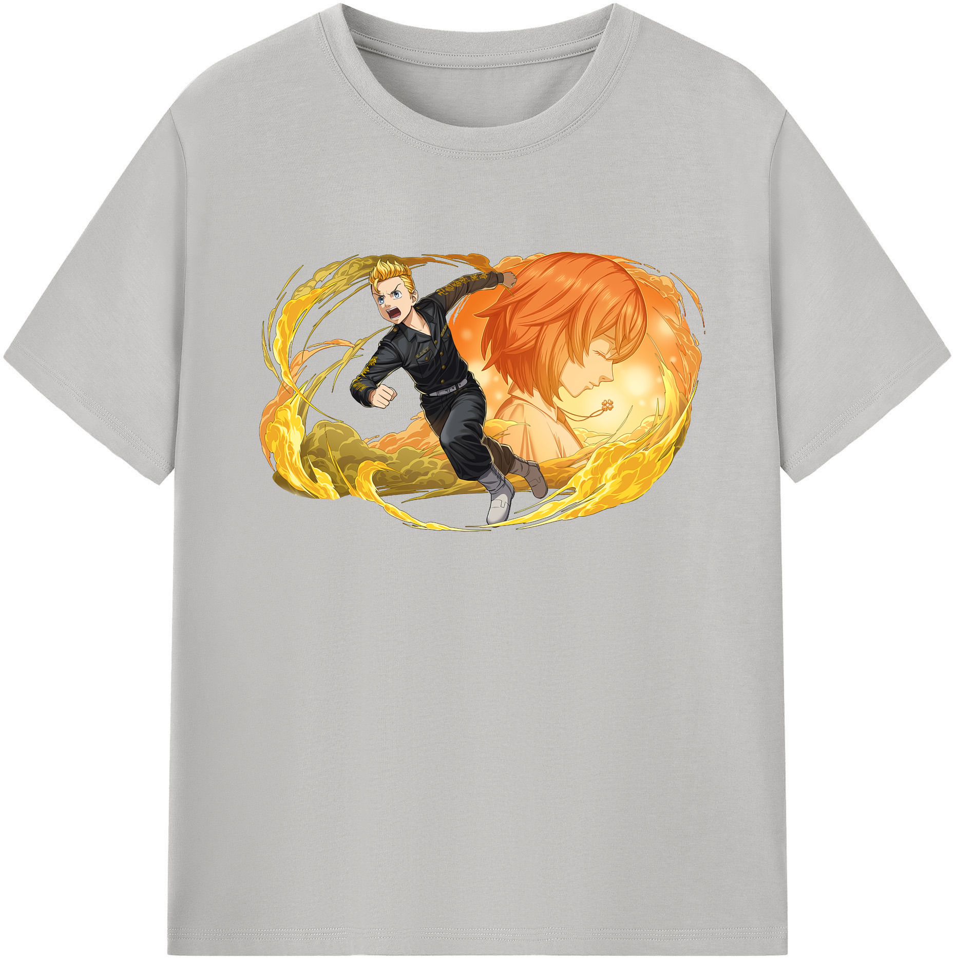 （画像用） 東京リベンジャーズ Tokyo Revengers 綿100％ メンズ半袖Tシャツ｜肌触りやわらか＆通気性