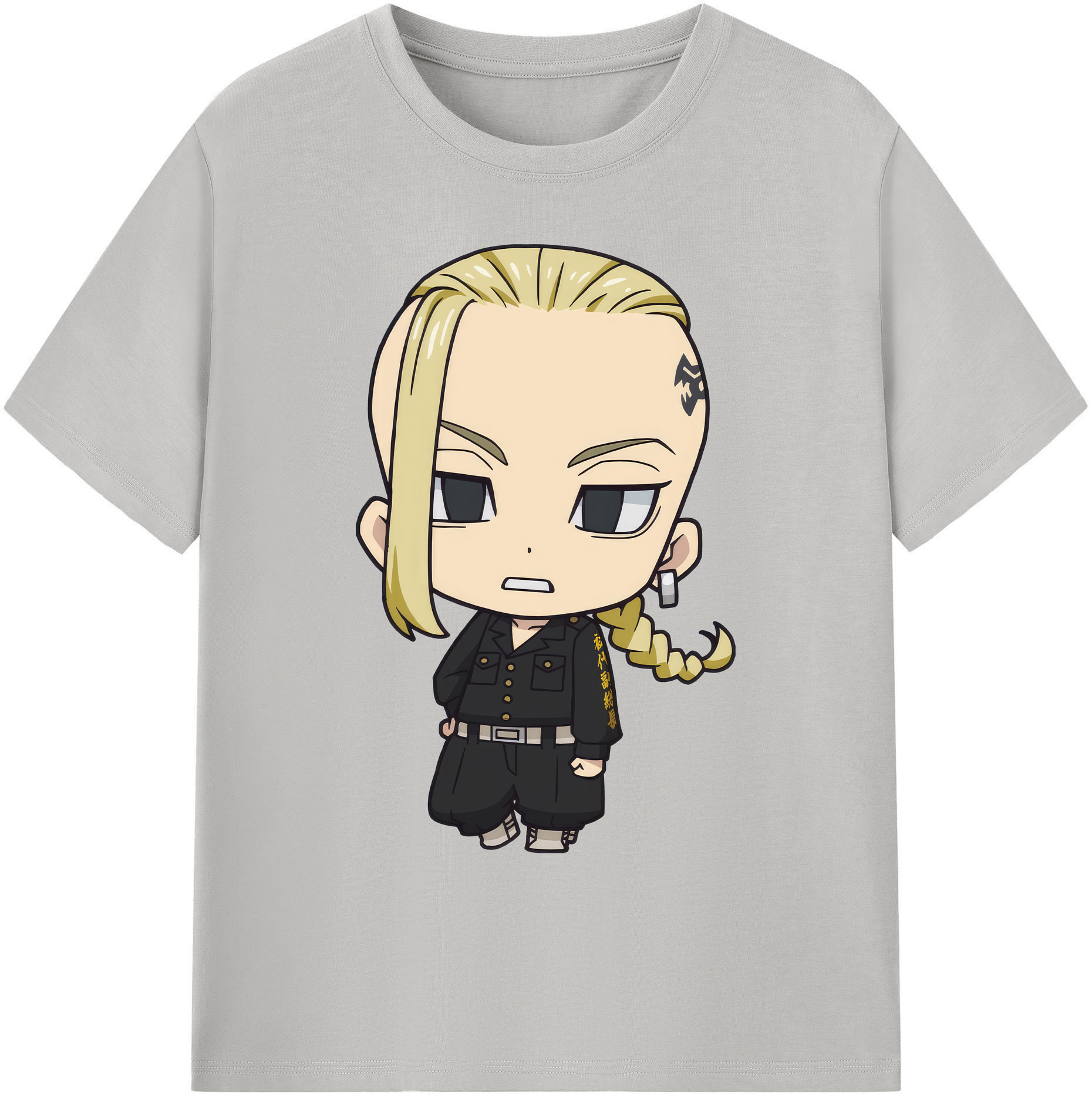 （画像用） 東京リベンジャーズ Tokyo Revengers 綿100％ メンズ半袖Tシャツ｜肌触りやわらか＆通気性