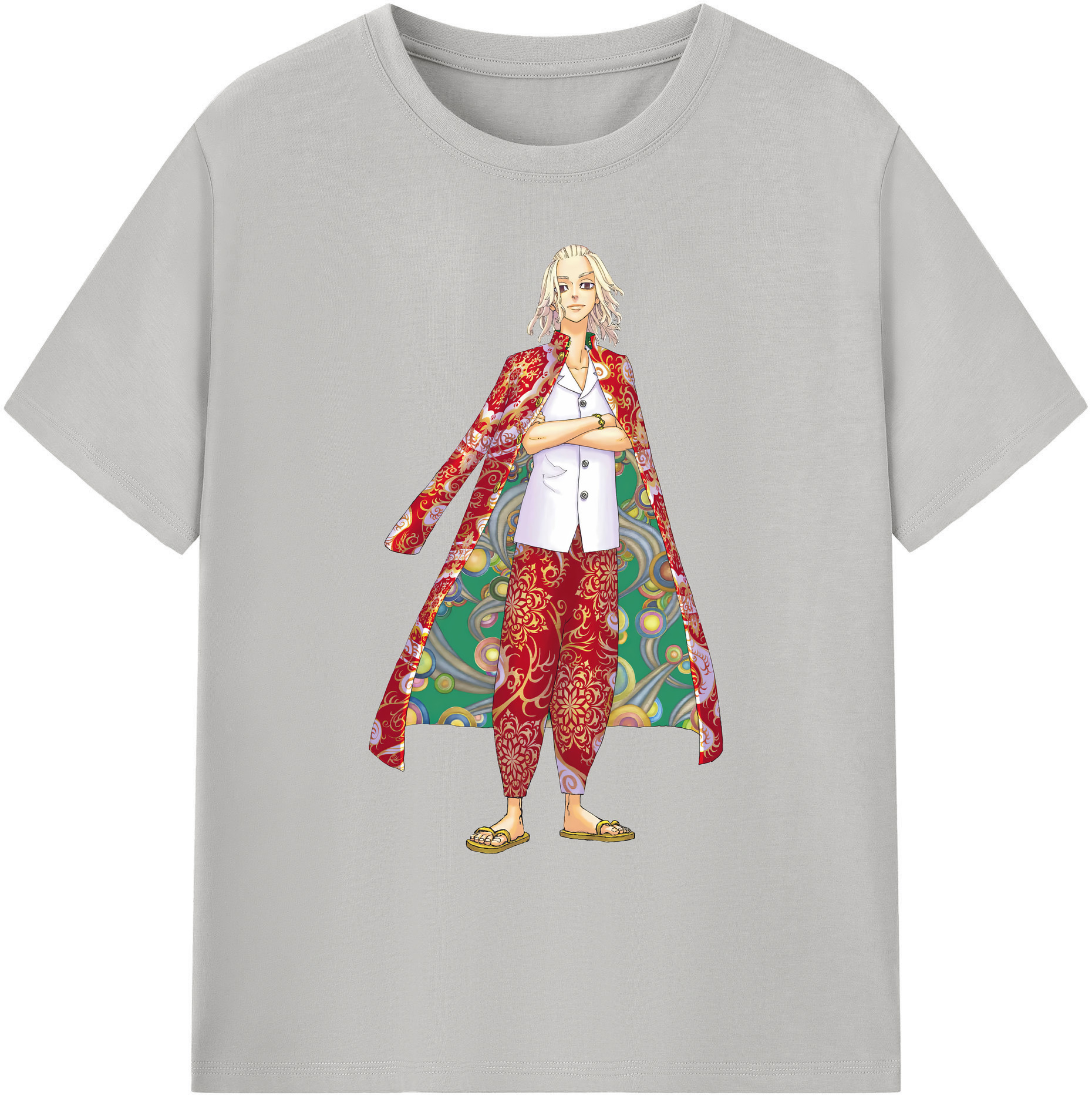 （画像用） 東京リベンジャーズ Tokyo Revengers 綿100％ メンズ半袖Tシャツ｜肌触りやわらか＆通気性