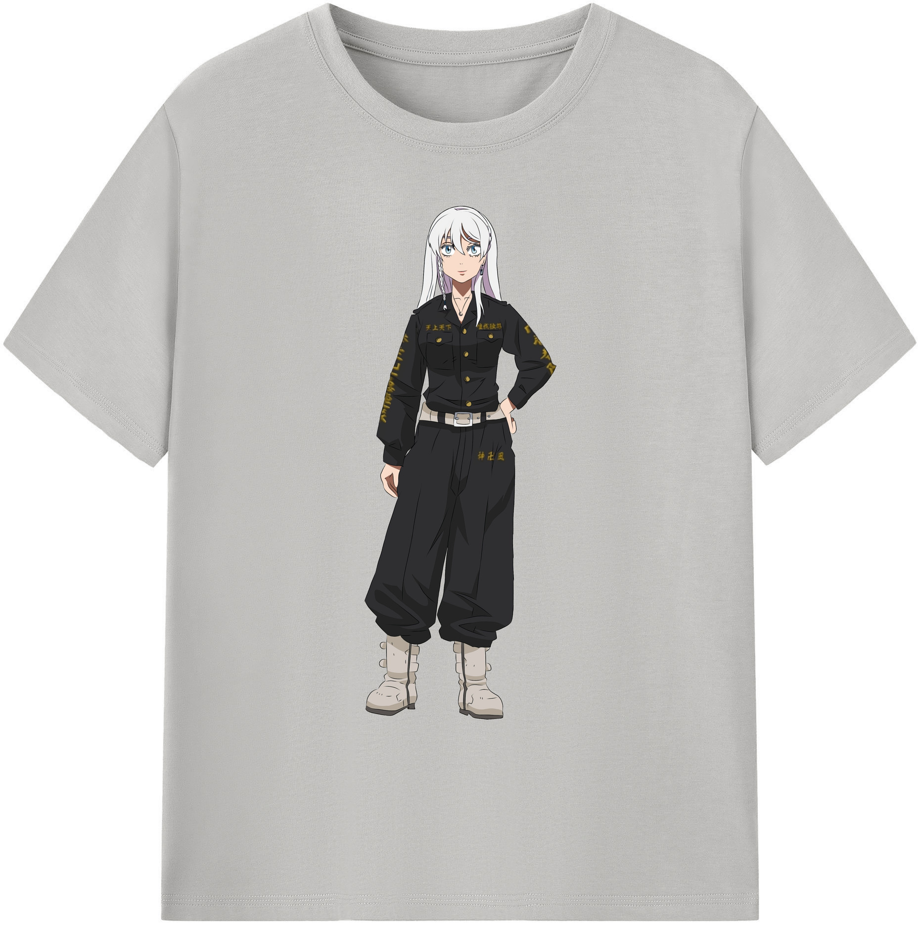 （画像用） 東京リベンジャーズ Tokyo Revengers 綿100％ メンズ半袖Tシャツ｜肌触りやわらか＆通気性