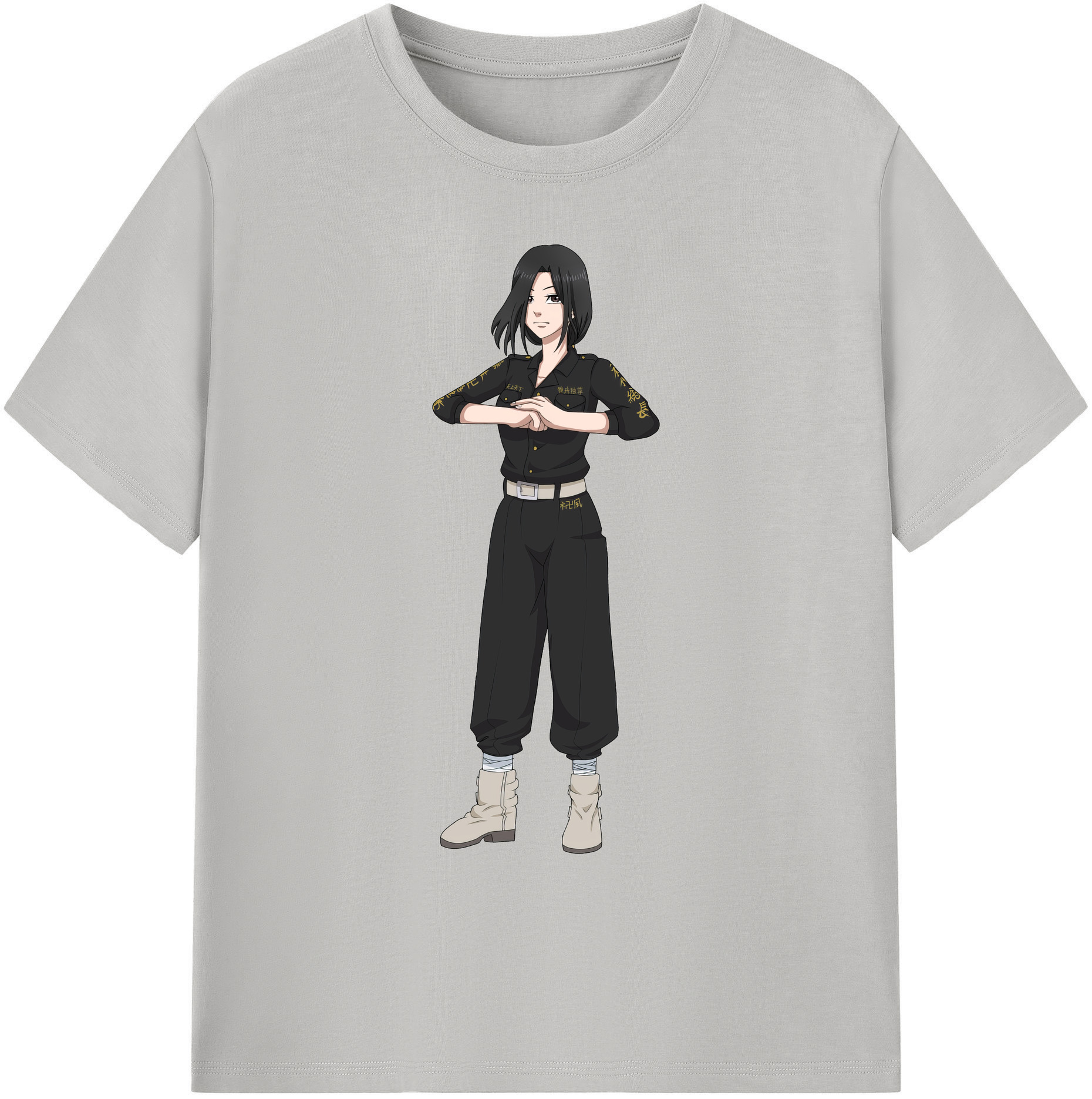 （画像用） 東京リベンジャーズ Tokyo Revengers 綿100％ メンズ半袖Tシャツ｜肌触りやわらか＆通気性