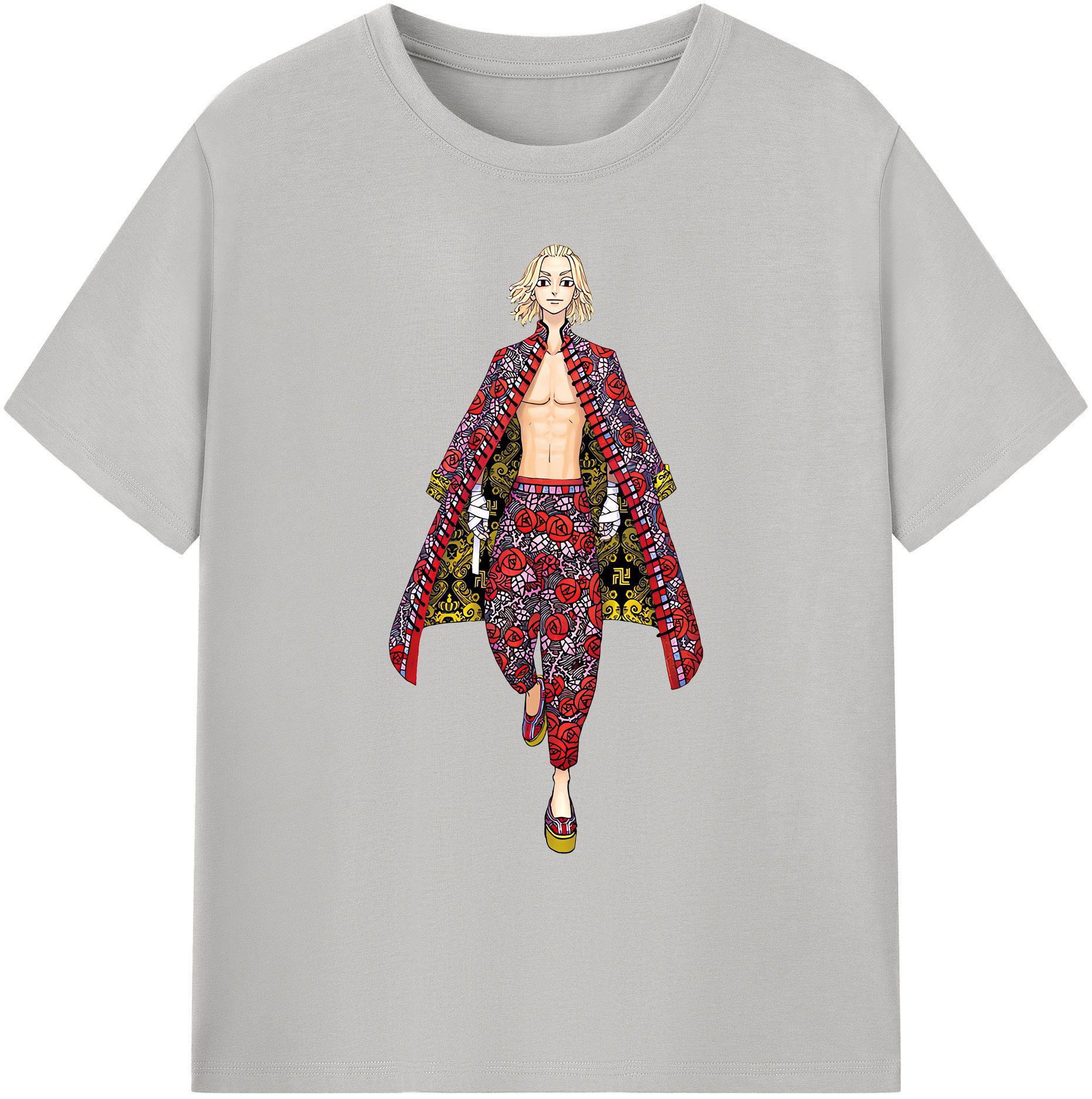 （画像用） 東京リベンジャーズ Tokyo Revengers 綿100％ メンズ半袖Tシャツ｜肌触りやわらか＆通気性