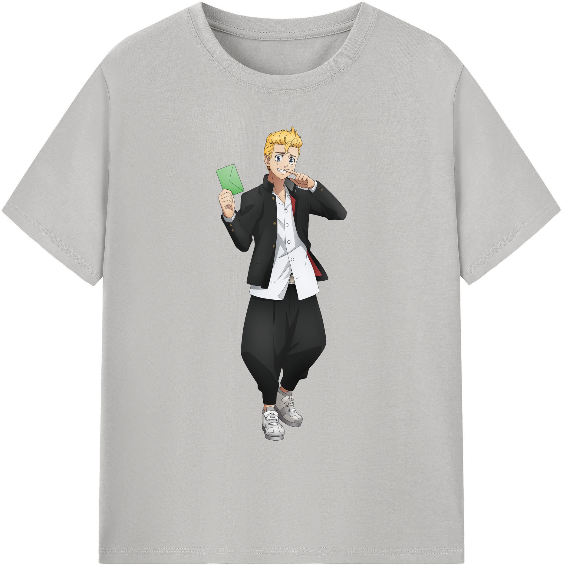 （画像用） 東京リベンジャーズ Tokyo Revengers 綿100％ メンズ半袖Tシャツ｜肌触りやわらか＆通気性
