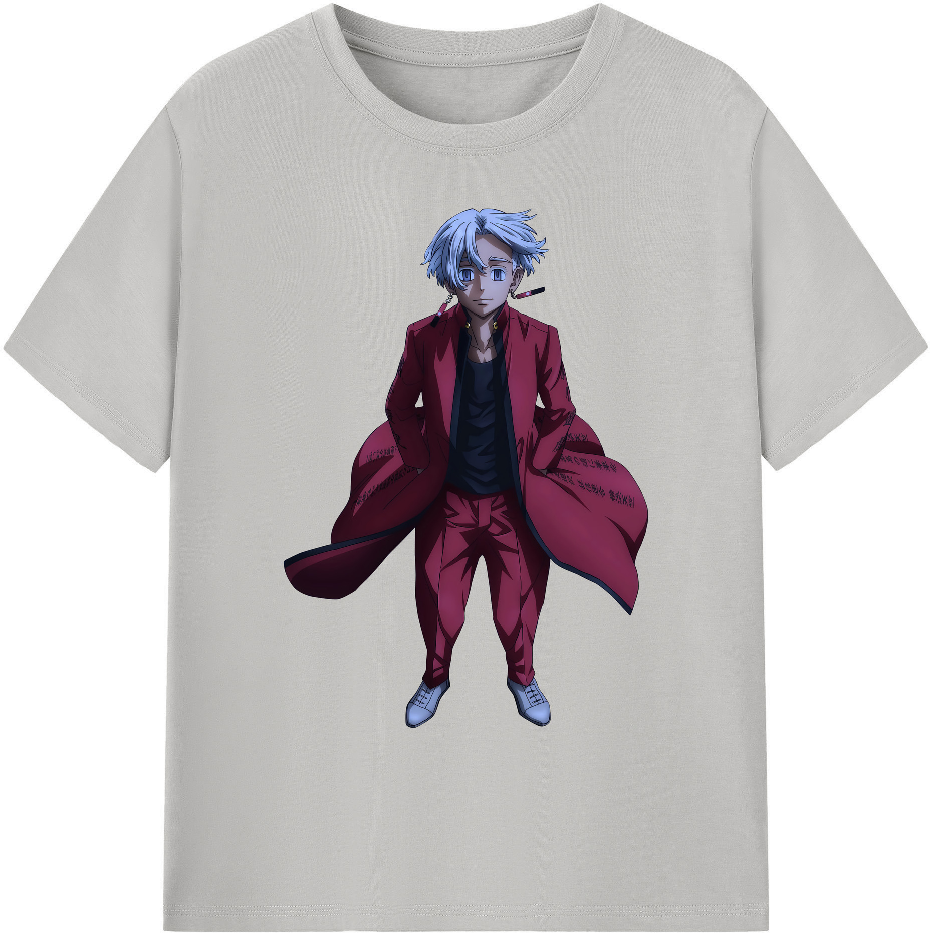 （画像用） 東京リベンジャーズ Tokyo Revengers 綿100％ メンズ半袖Tシャツ｜肌触りやわらか＆通気性