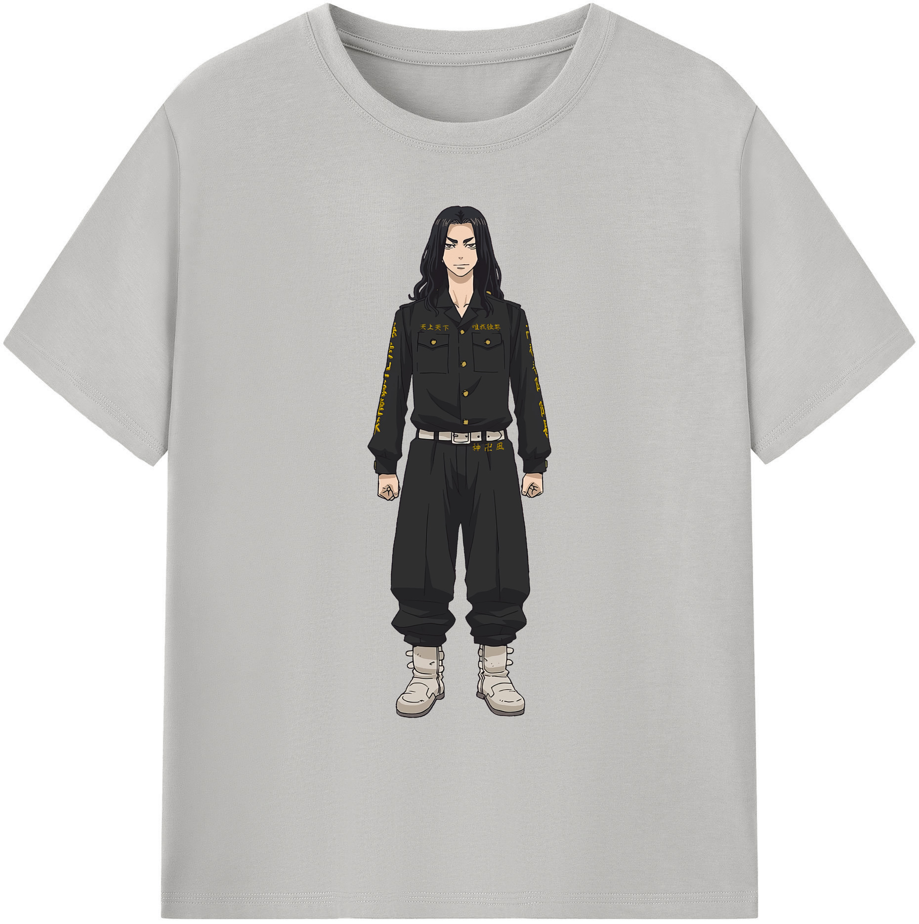 （画像用） 東京リベンジャーズ Tokyo Revengers 綿100％ メンズ半袖Tシャツ｜肌触りやわらか＆通気性