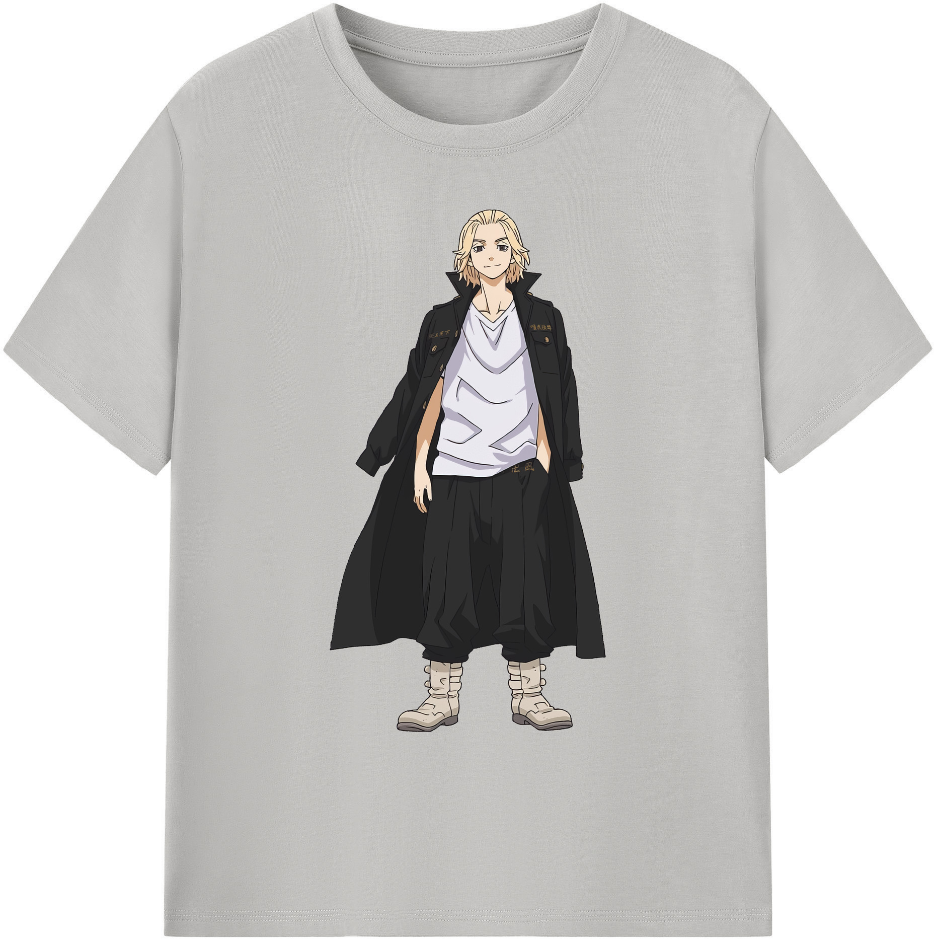 （画像用） 東京リベンジャーズ Tokyo Revengers 綿100％ メンズ半袖Tシャツ｜肌触りやわらか＆通気性