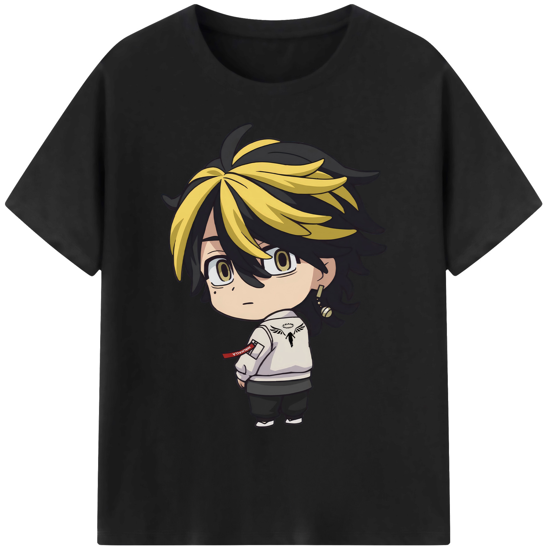 （画像用） 東京リベンジャーズ Tokyo Revengers 綿100％ メンズ半袖Tシャツ｜肌触りやわらか＆通気性