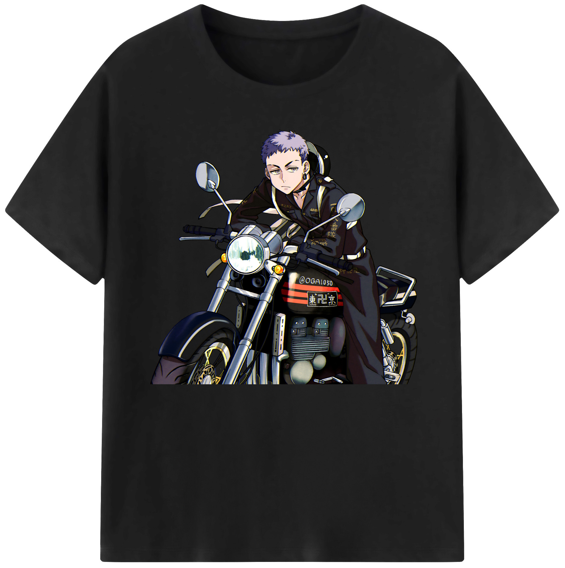 （画像用） 東京リベンジャーズ Tokyo Revengers 綿100％ メンズ半袖Tシャツ｜肌触りやわらか＆通気性