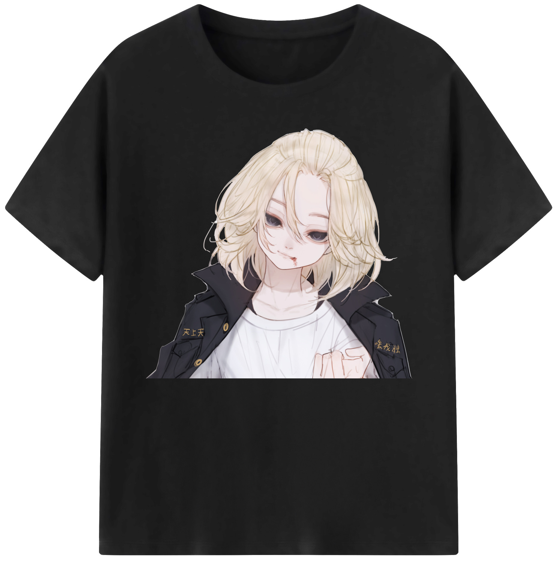 （画像用） 東京リベンジャーズ Tokyo Revengers 綿100％ メンズ半袖Tシャツ｜肌触りやわらか＆通気性