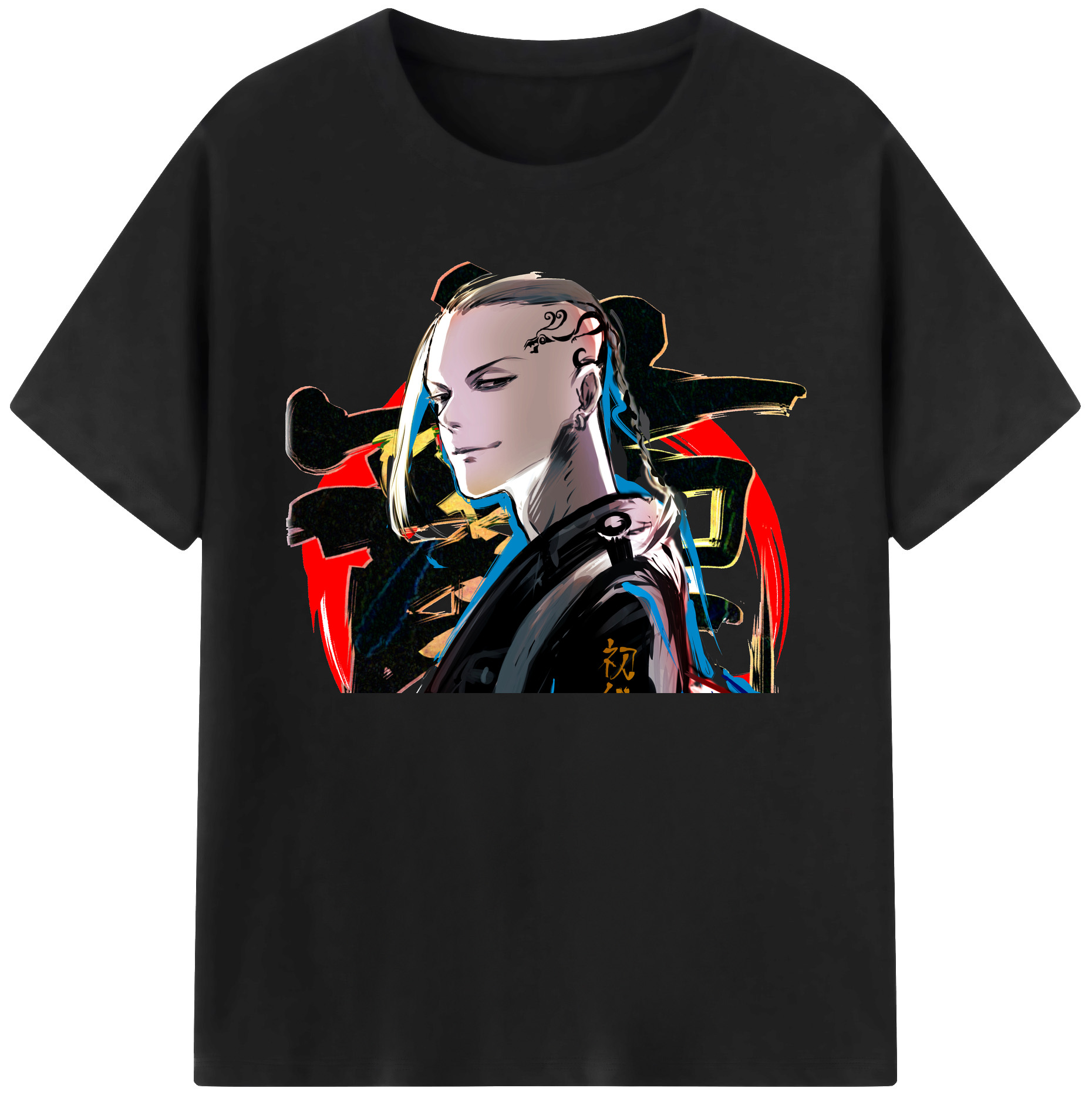 （画像用） 東京リベンジャーズ Tokyo Revengers 綿100％ メンズ半袖Tシャツ｜肌触りやわらか＆通気性