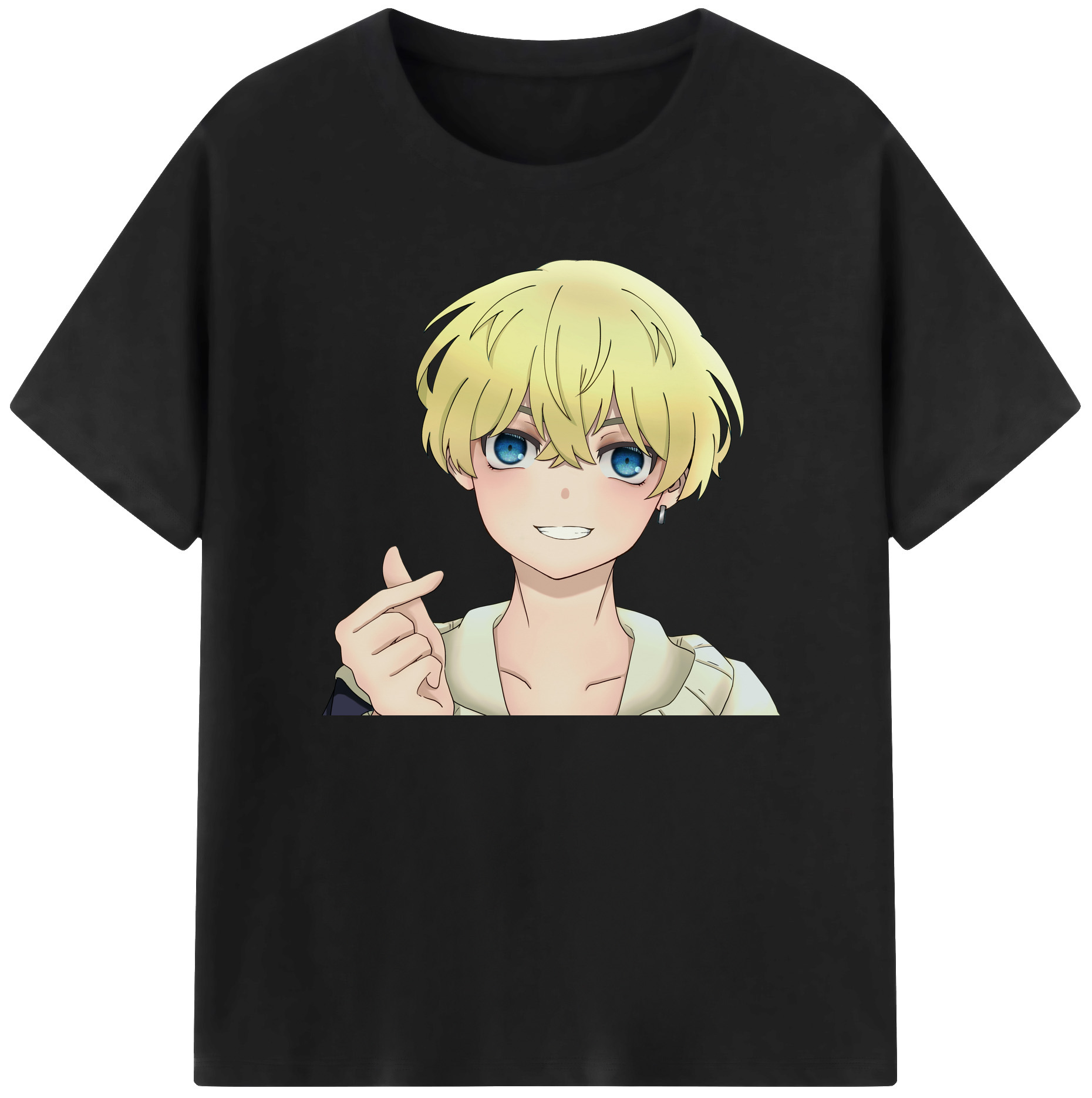 （画像用） 東京リベンジャーズ Tokyo Revengers 綿100％ メンズ半袖Tシャツ｜肌触りやわらか＆通気性