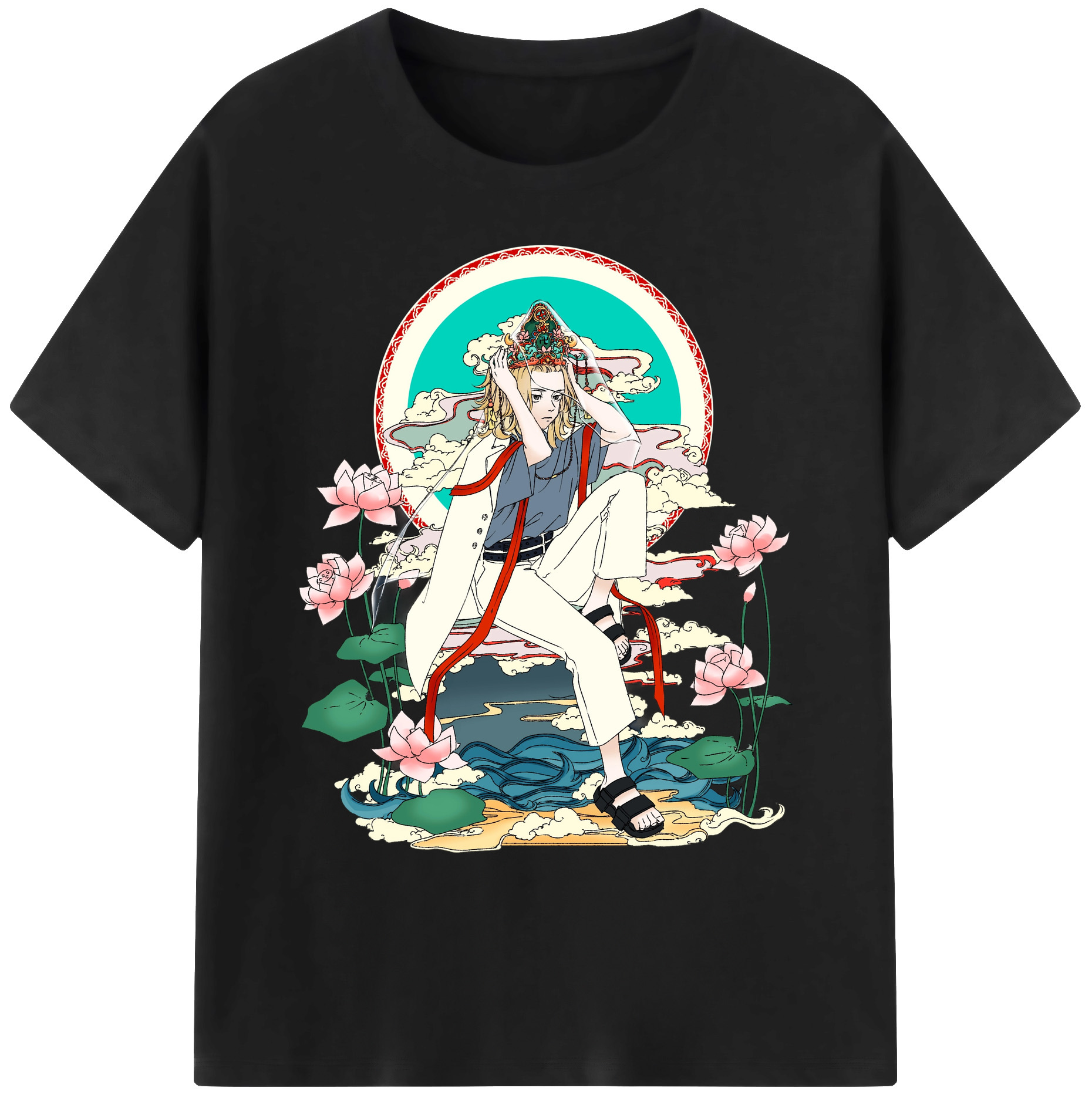 （画像用） 東京リベンジャーズ Tokyo Revengers 綿100％ メンズ半袖Tシャツ｜肌触りやわらか＆通気性
