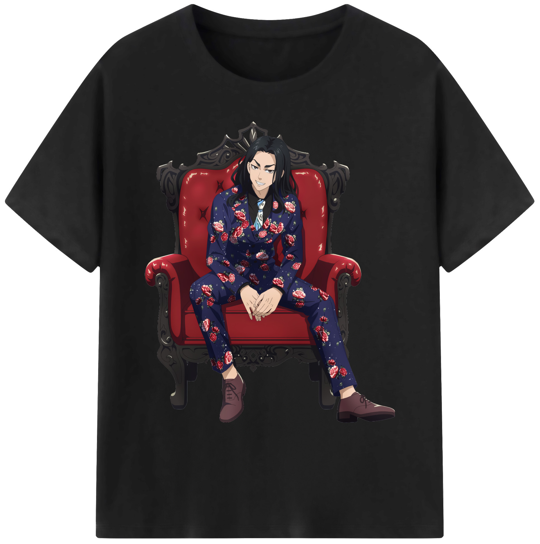 （画像用） 東京リベンジャーズ Tokyo Revengers 綿100％ メンズ半袖Tシャツ｜肌触りやわらか＆通気性