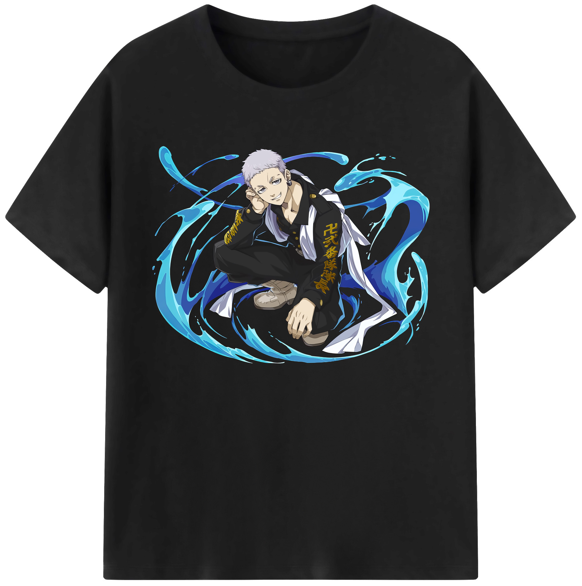 （画像用） 東京リベンジャーズ Tokyo Revengers 綿100％ メンズ半袖Tシャツ｜肌触りやわらか＆通気性