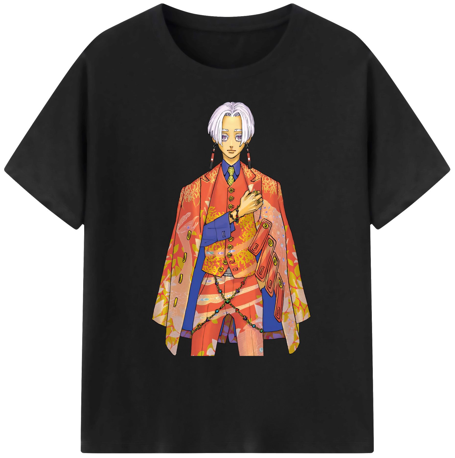（画像用） 東京リベンジャーズ Tokyo Revengers 綿100％ メンズ半袖Tシャツ｜肌触りやわらか＆通気性