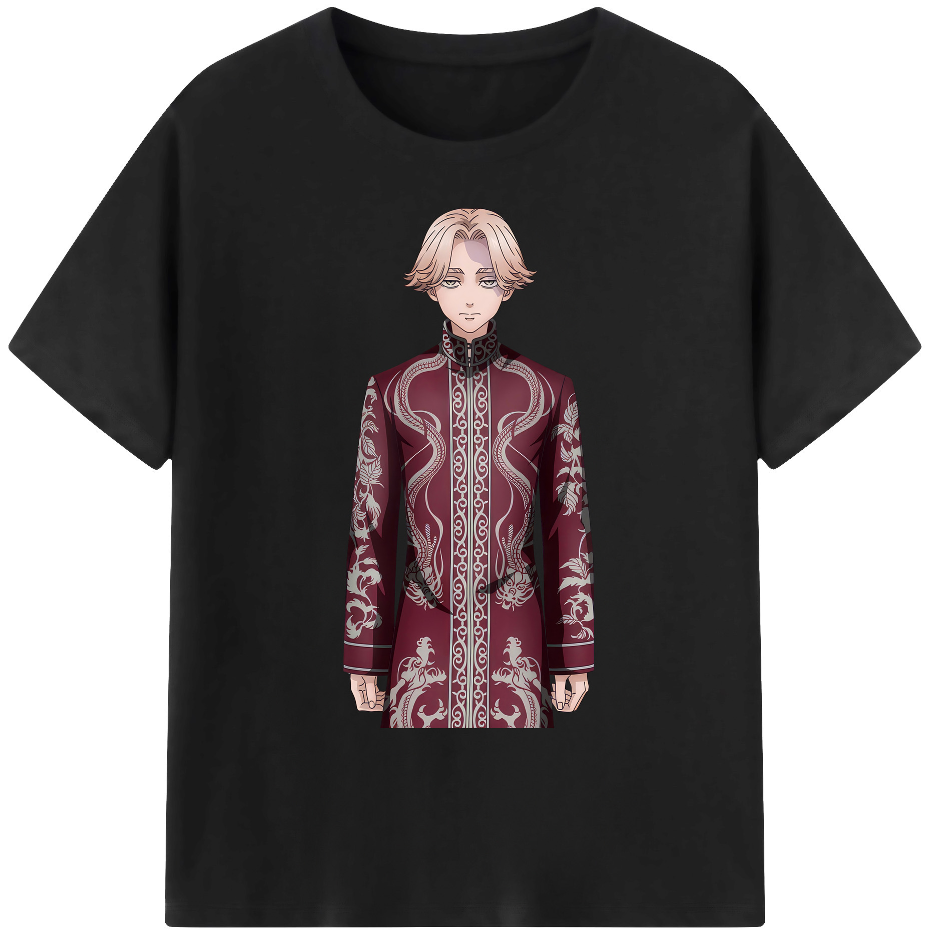 （画像用） 東京リベンジャーズ Tokyo Revengers 綿100％ メンズ半袖Tシャツ｜肌触りやわらか＆通気性
